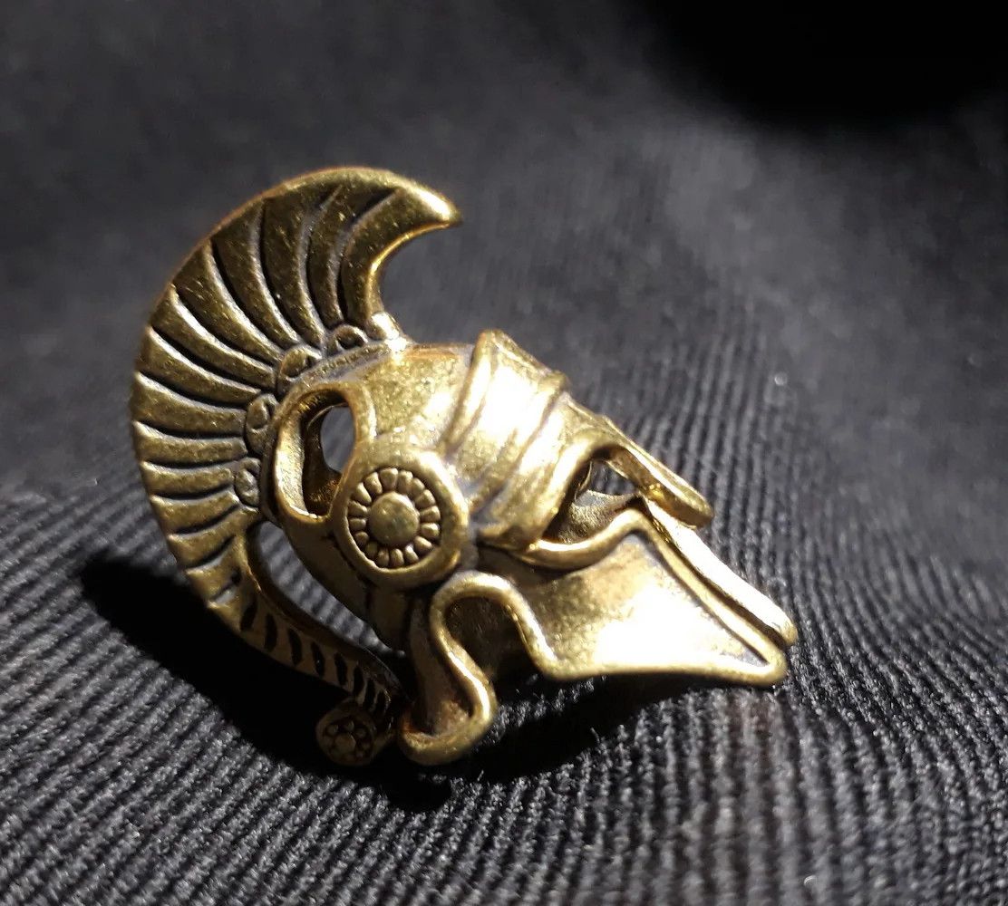 Handmade 3Pcs Spartan Roman Helmet Knife Beads Paracord Bead Zipper Size ONE SIZE - 3 Thumbnail