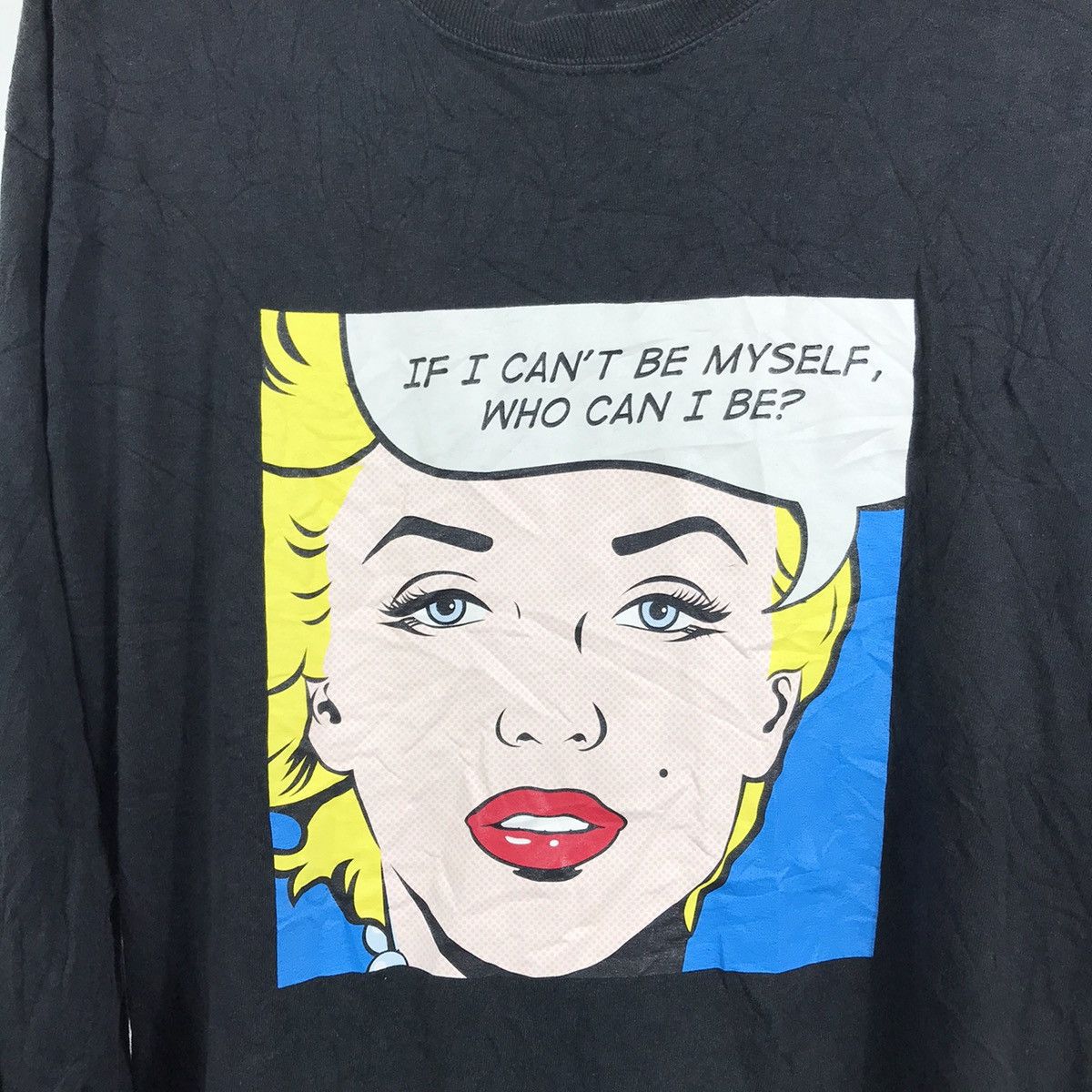 Keith Haring Vintage japanese marilyn monroe roy lichtenstein artwork Size US L / EU 52-54 / 3 - 3 Thumbnail