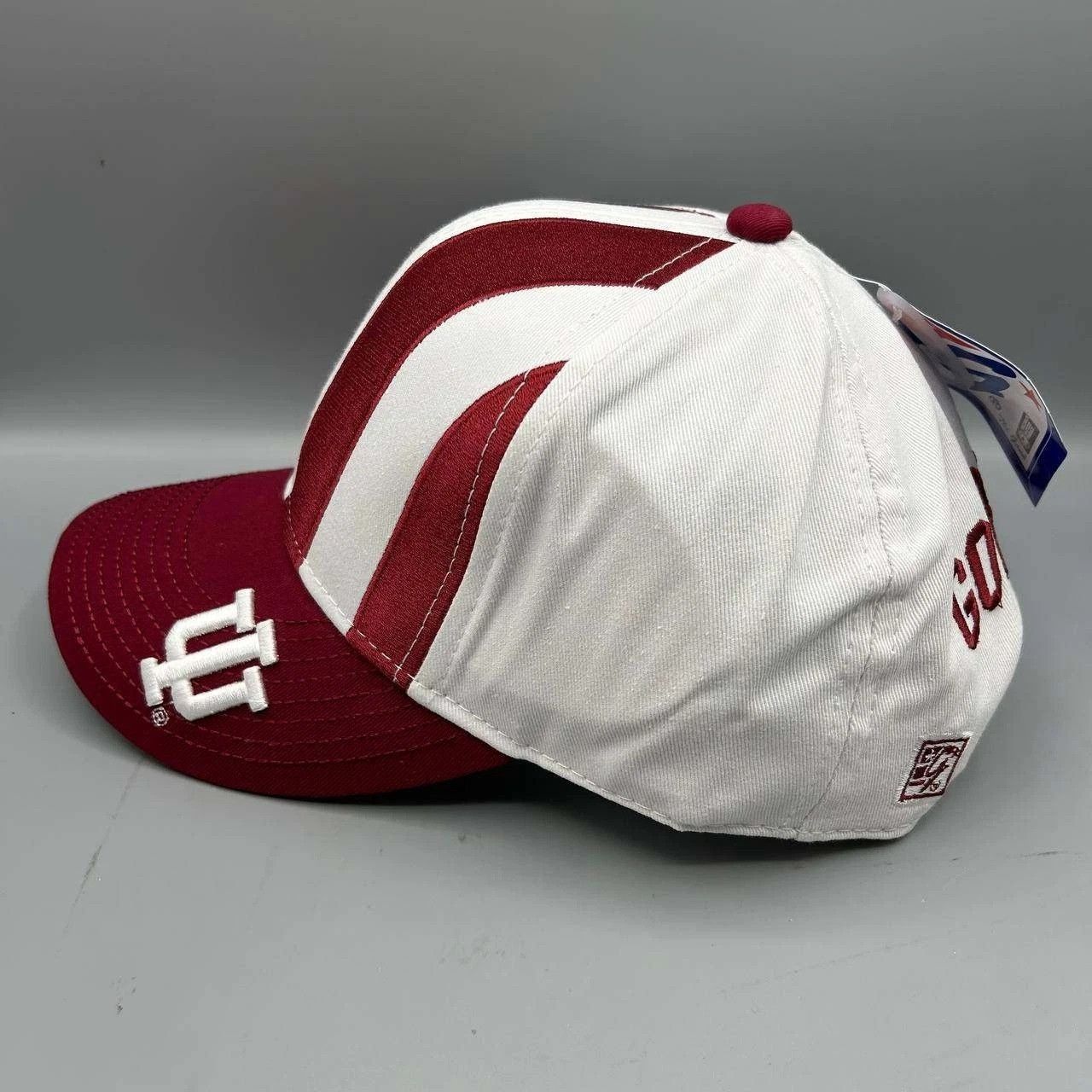 The Game Indiana Hoosiers NCAA Hat Men Red White Snap Back Cotton Size ONE SIZE - 4 Thumbnail