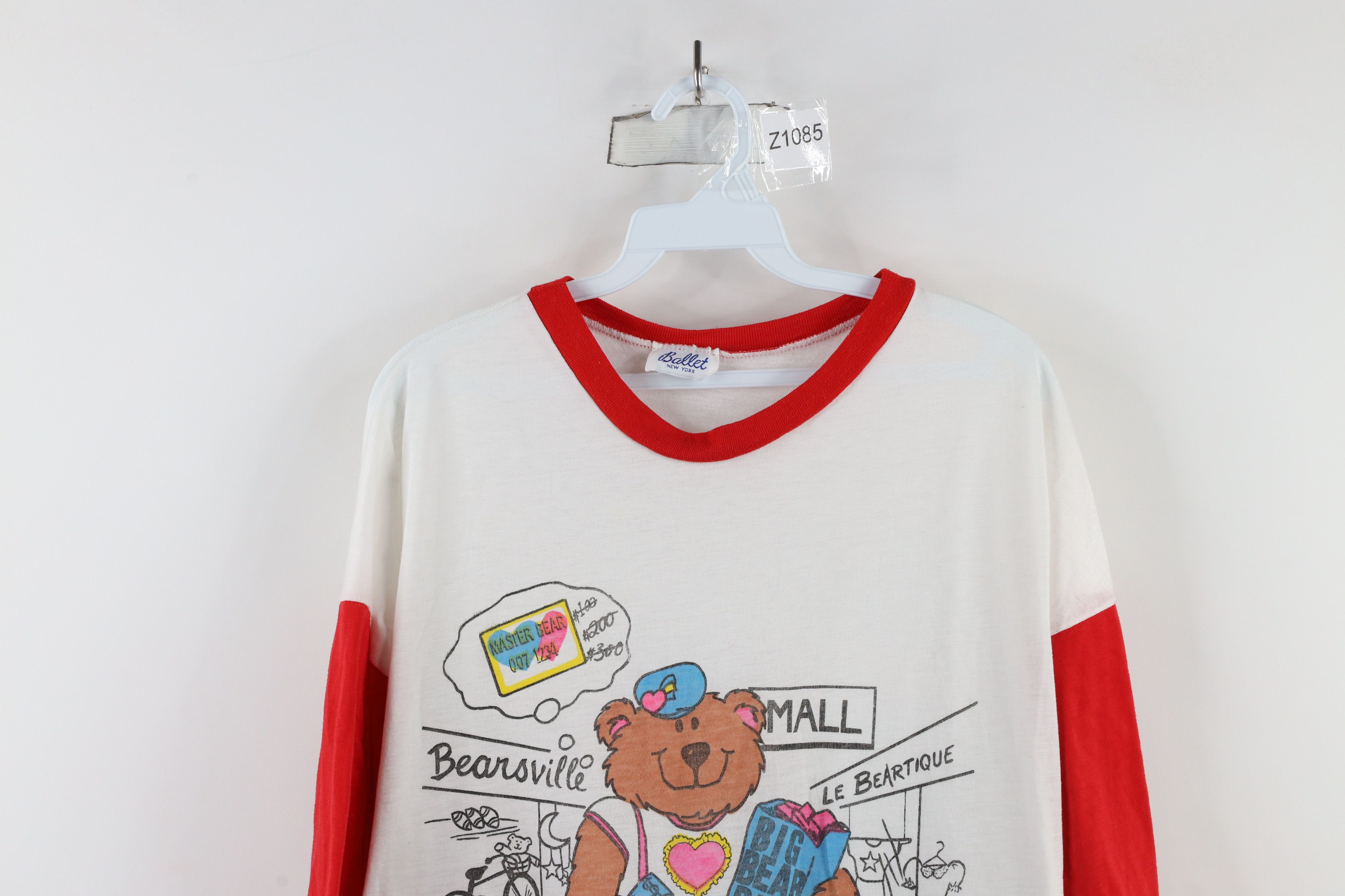 Vintage Vintage 80s 90s Streetwear Night Sleeping Sleep T-Shirt USA Size ONE SIZE - 2 Thumbnail