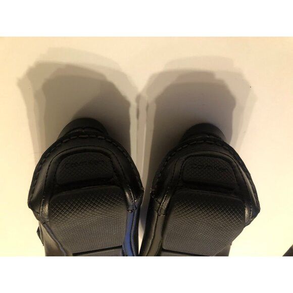 Calvin Klein Calvin klein men's new leather slip on loafers size: 11.5 Size US 11.5 / EU 44-45 - 7 Thumbnail