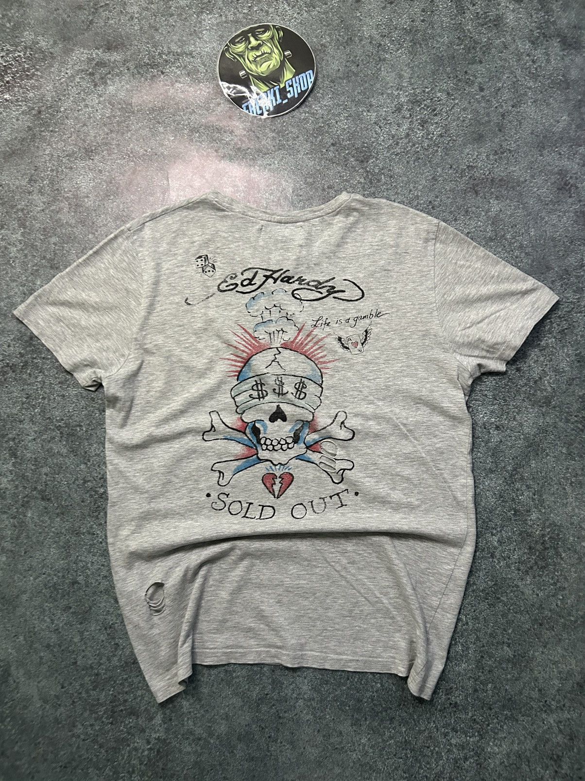 Christian Audigier × Ed Hardy T-SHIRT ED HARDY Size US M / EU 48-50 / 2 - 4 Thumbnail