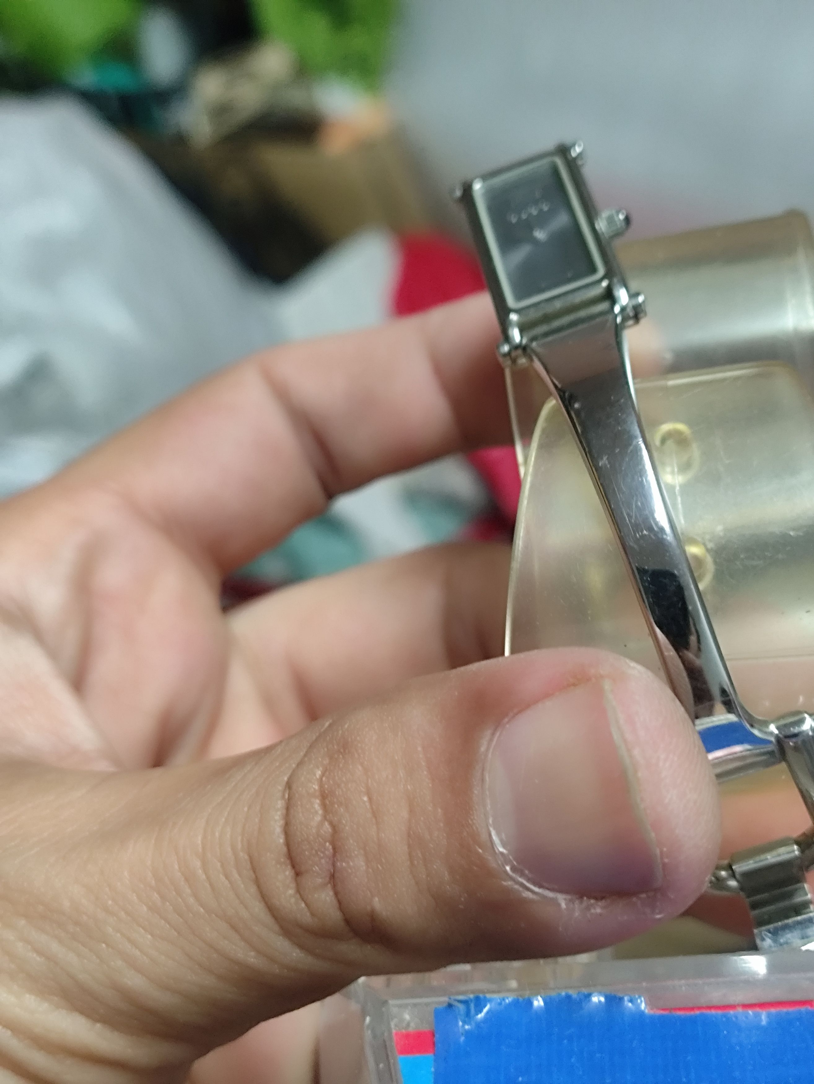 Gucci × Vintage GUCCI 1500L SWISS MADE STAINLESS STEEL WATCH Size ONE SIZE - 12 Thumbnail