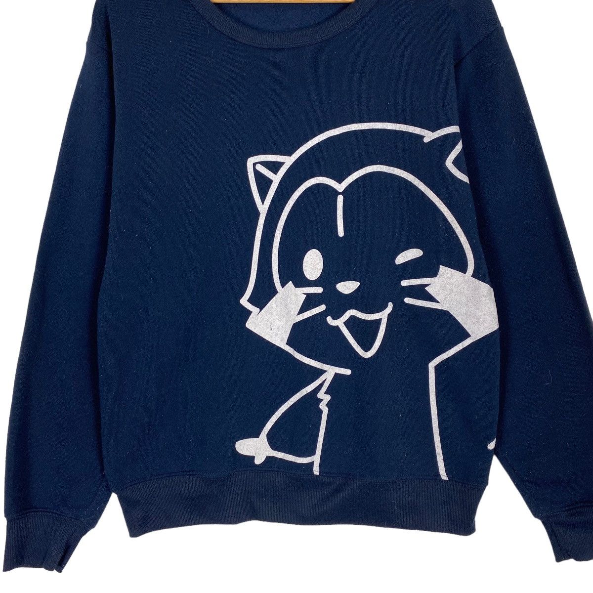 Anime × Japanese Brand PUCHI RASCAL BIG LOGO CREWNECK SWEATSHIRT Size US M / EU 48-50 / 2 - 5 Thumbnail