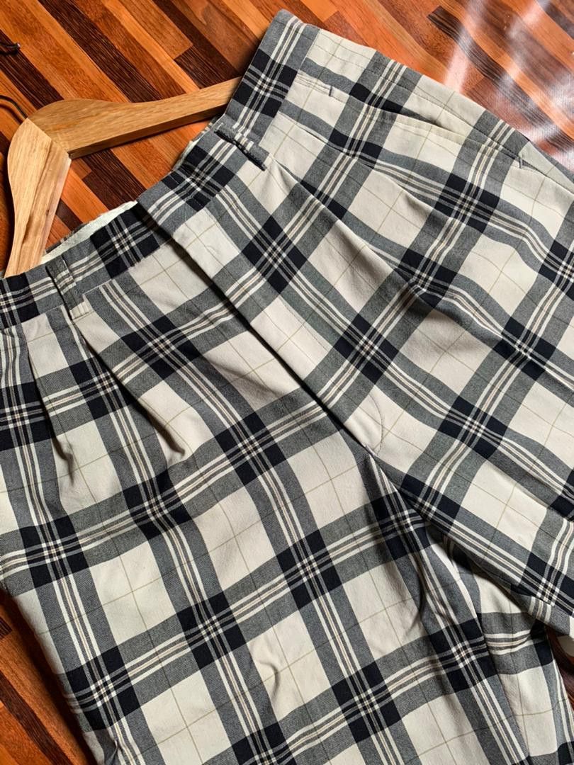 Vintage p5 great hill checker slacks pants Men's Pants Size US 38 / EU 54 - 2 Thumbnail