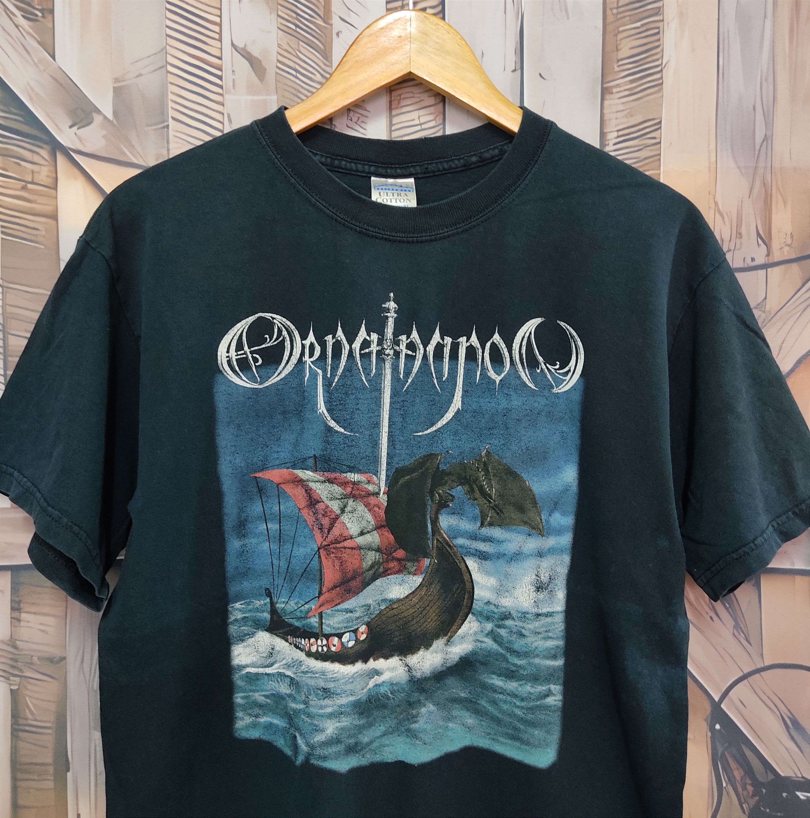 Band Tees Deadstock ORNA ANNON Virginia Vikings Metal Band T-shirt Size US M / EU 48-50 / 2 - 2 Thumbnail