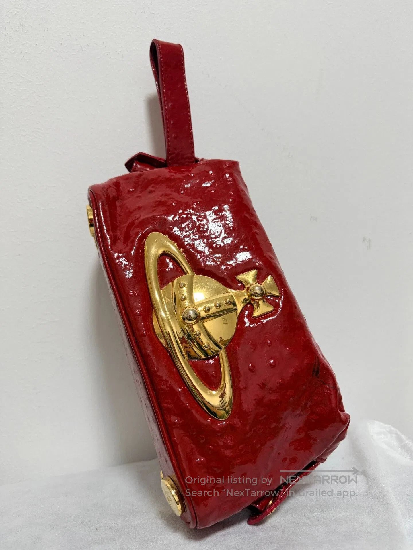 Vivienne Westwood Vivienne Westwood Saturn Logo Clutch. Size ONE SIZE - 1 Thumbnail