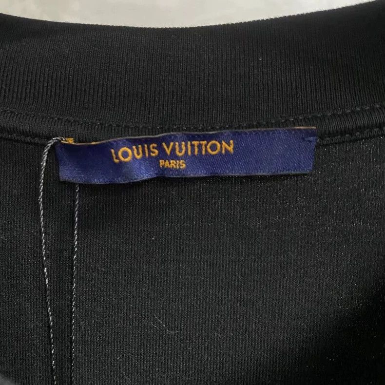 Louis Vuitton louis vuitton Black NBA printed logo short sleeve 2502-Next Size US XL / EU 56 / 4 - 3 Thumbnail