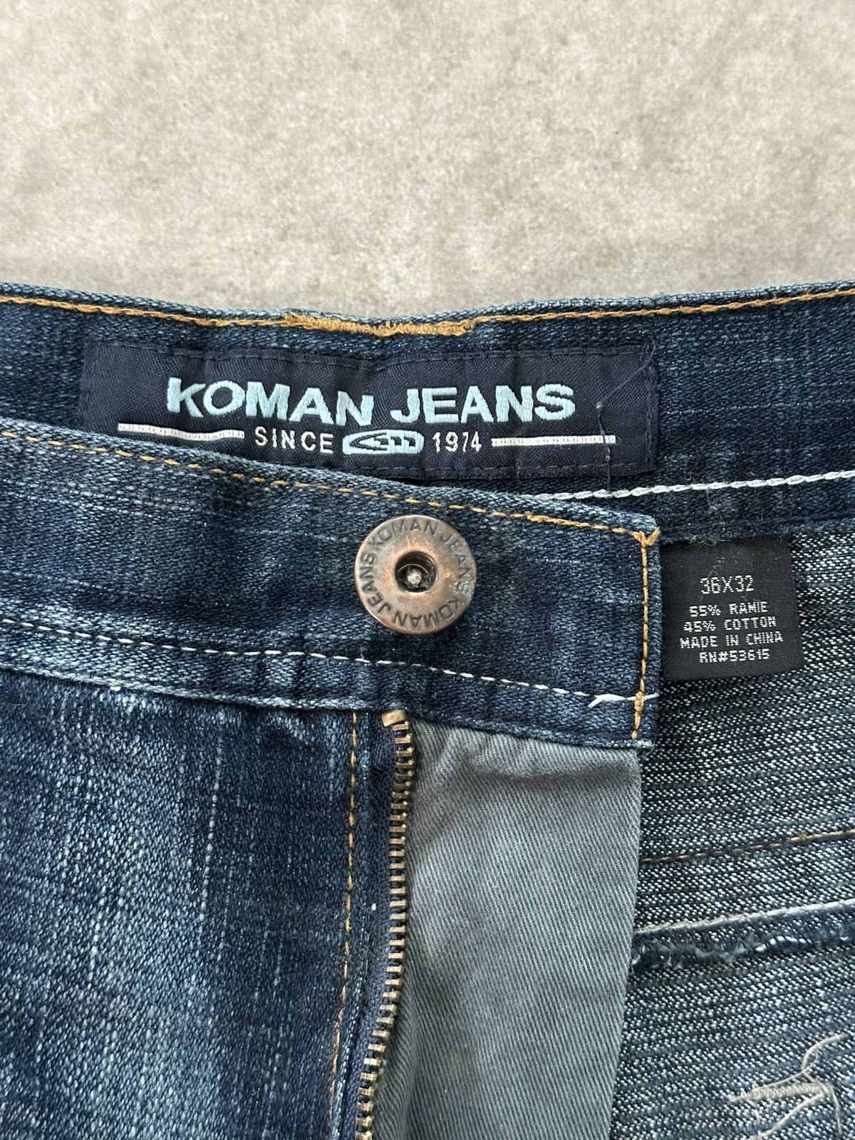 Vintage Vintage Faded Blue Denim Jeans Y2K Baggy Skater Style Pants Size US 36 / EU 52 - 6 Thumbnail