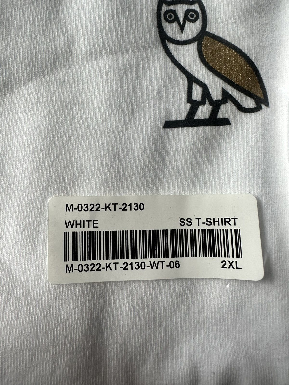 Drake × October's Very Own RARE OVO T-SHIRT WHITE OWL LOGO TEE BRAND NEW WITH TAGS Size US XXL / EU 58 / 5 - 2 Thumbnail