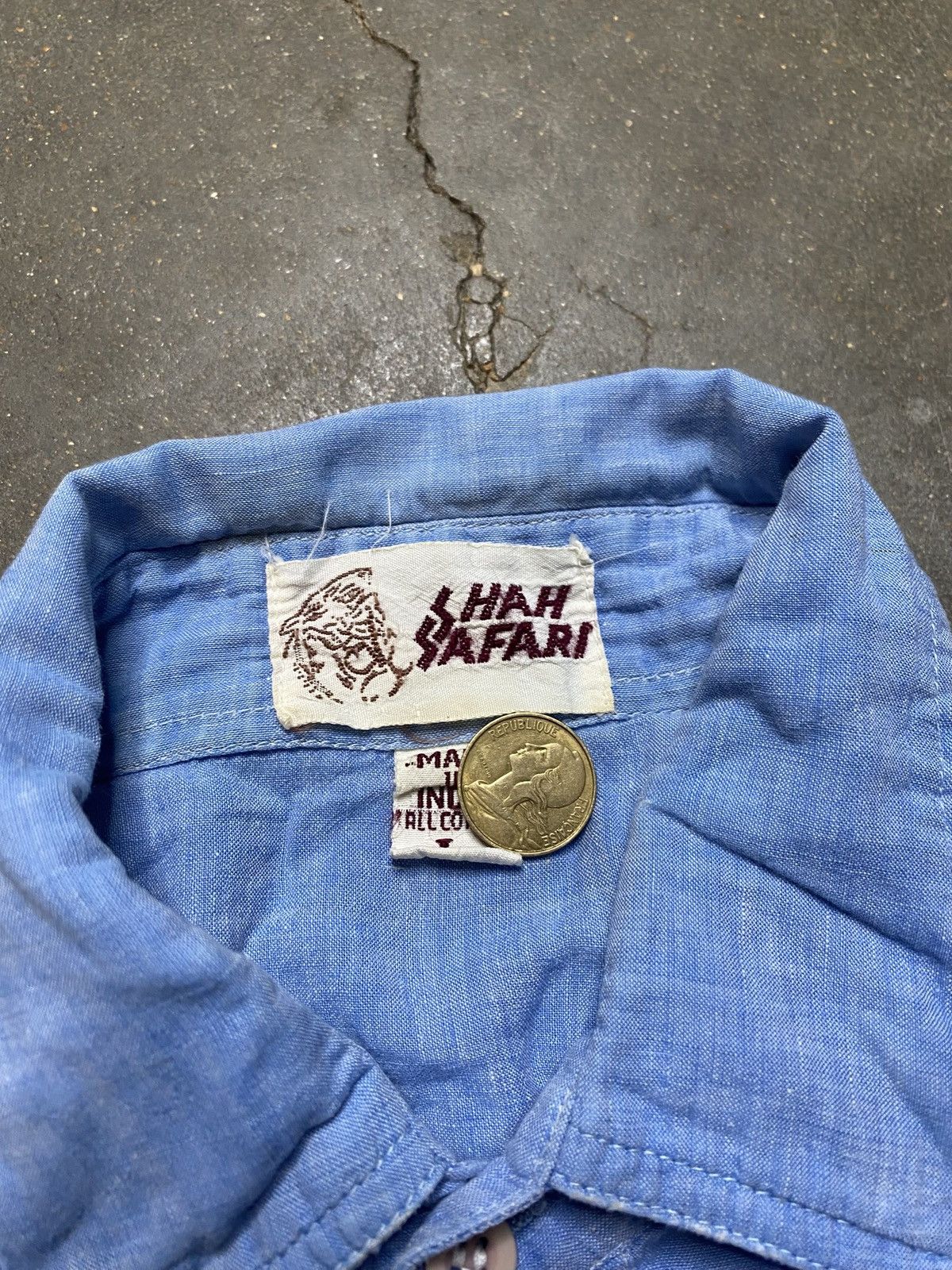 Vintage Vintage K-She Rock Radio Chainstitched Button Up Shirt Size US S / EU 44-46 / 1 - 5 Thumbnail