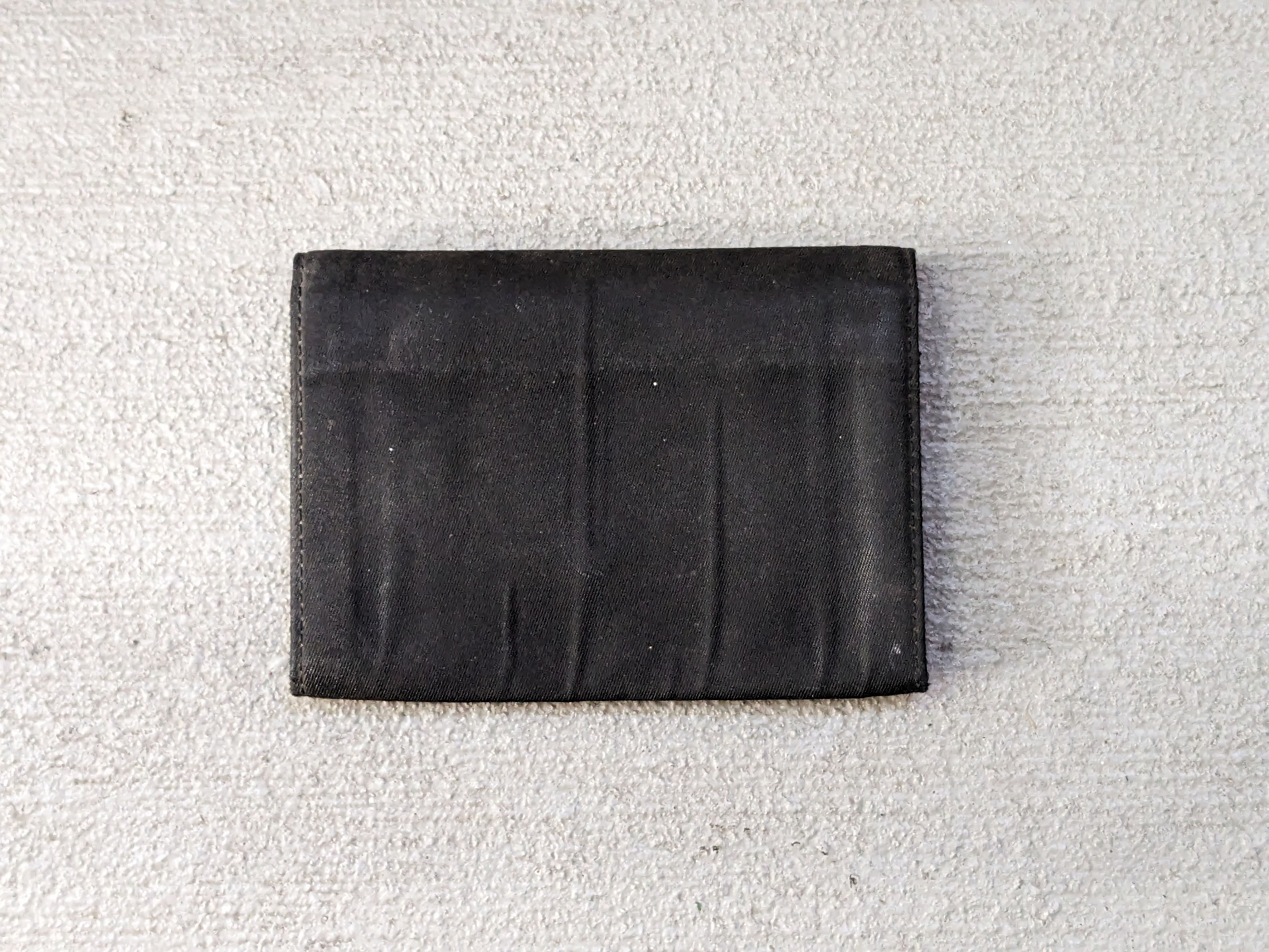 Prada Prada Wallet Black Nylon Leather Bifold Cardholder Italy Y2K Size ONE SIZE - 5 Thumbnail
