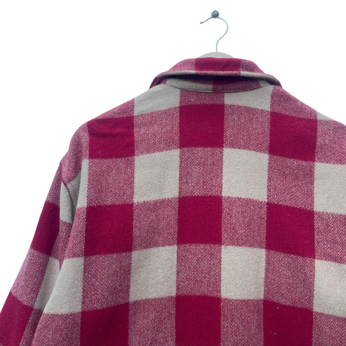Flannel × Vintage Vintage Neyries flannel Wool Checked Jacket Size US M / EU 48-50 / 2 - 8 Thumbnail