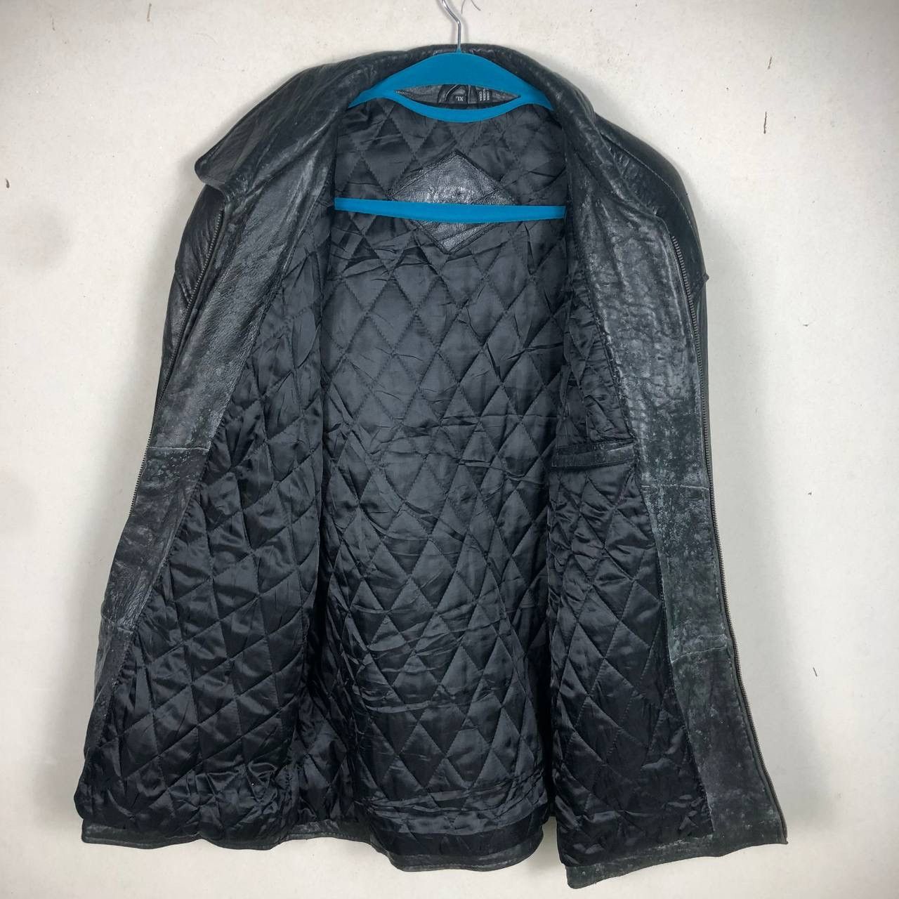 Planet Hollywood Vintage 90s Planet Hollywood Guam USA Leather Jacket Size US XL / EU 56 / 4 - 3 Thumbnail