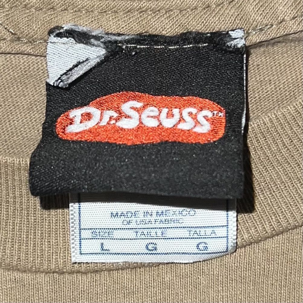 Vintage Vintage Dr. Seuss Brown Fish T-Shirt Size US L / EU 52-54 / 3 - 5 Thumbnail