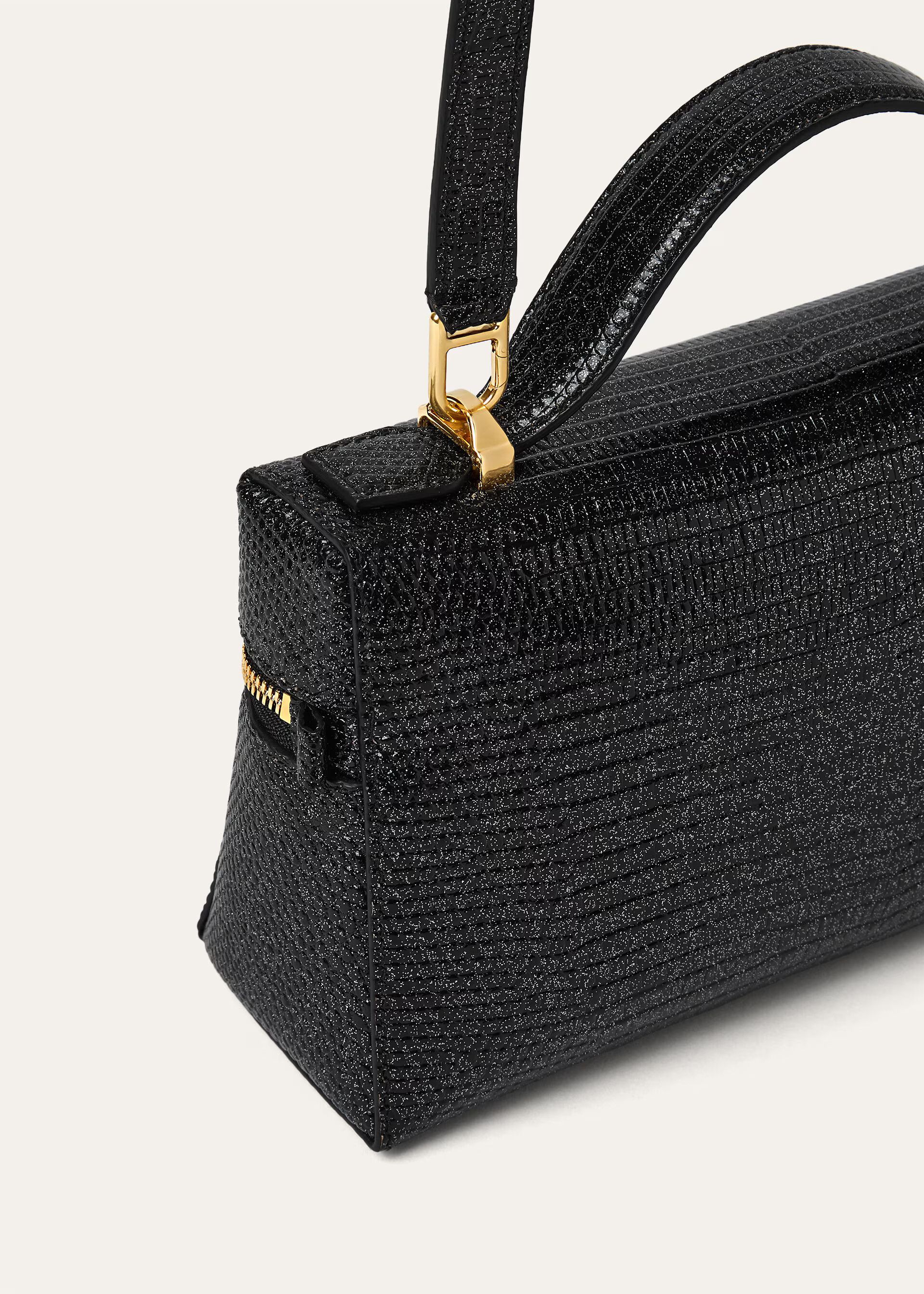 Loro Piana os11x0426 FAQ9283 Size: OS / L23 Extra Crossbody Bag Black Size ONE SIZE - 3 Thumbnail