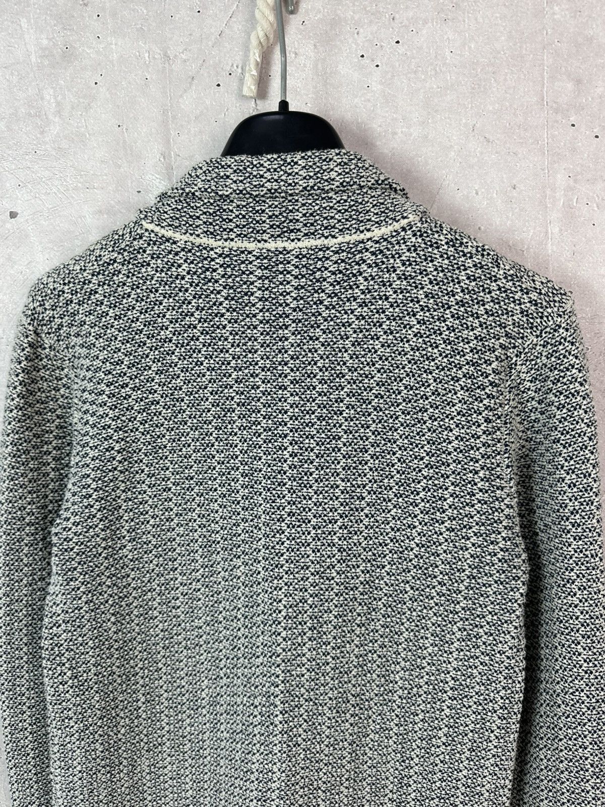 Eleventy Eleventy Knit Made in Italy Cotton Blend Women’s Blazer Size S / US 4 / IT 40 - 10 Thumbnail