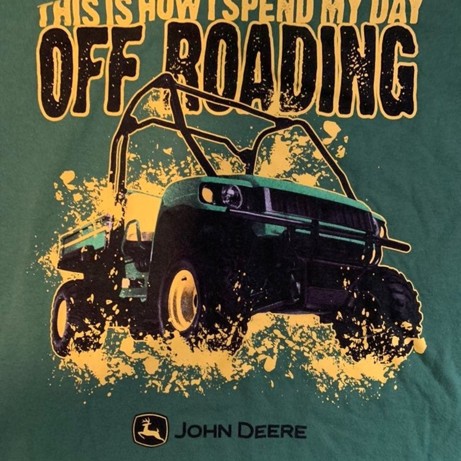 John Deere John Deere Men's Size XL T-shirt Off Road Graphic Crew Neck Size US XL / EU 56 / 4 - 2 Thumbnail