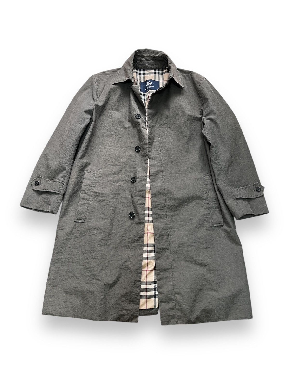 Burberry Burberry Novacheck London Parka Long Jacket Size US L / EU 52-54 / 3 - 3 Thumbnail