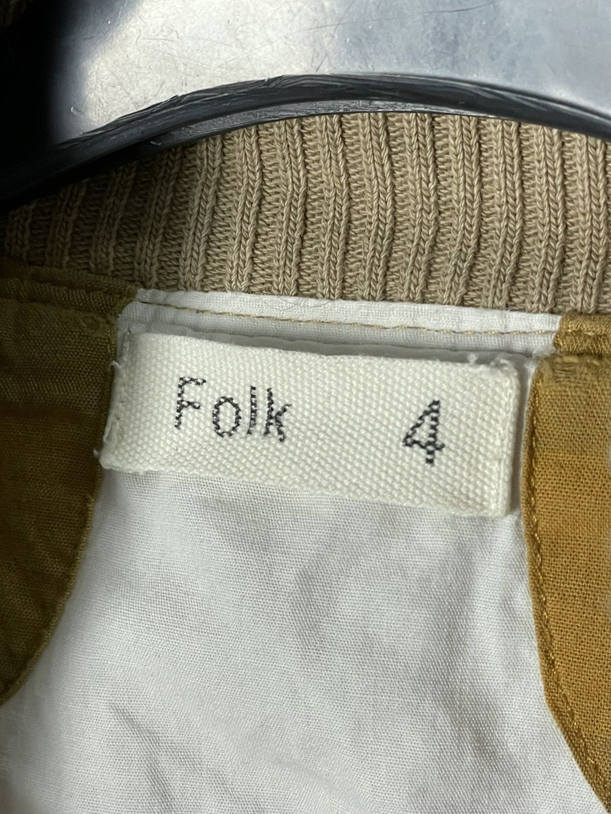 Folk × Japanese Brand Folk Japanese Materials Made Cotton Heavy Avant Garde Jacket Size US XL / EU 56 / 4 - 10 Thumbnail