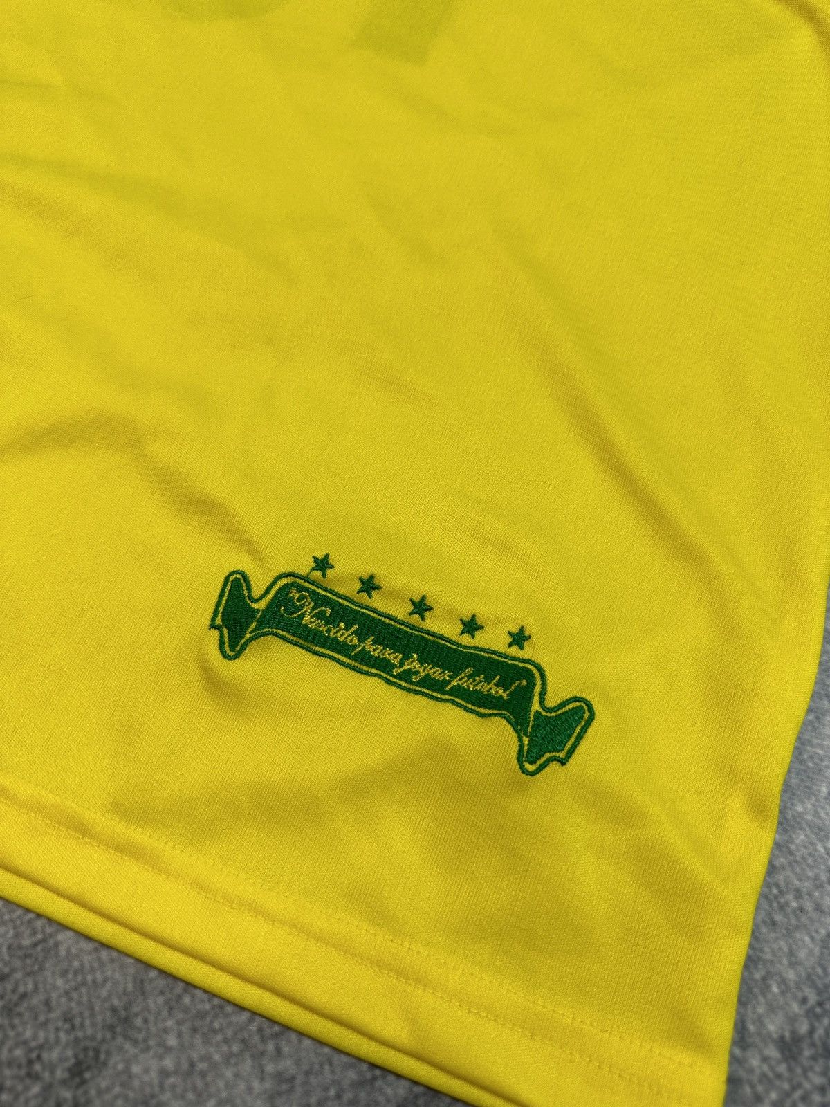 Vintage Vintage 90s Brazil 10 Ronaldinho Soccer Jersey Blokecore L Size US L / EU 52-54 / 3 - 4 Thumbnail
