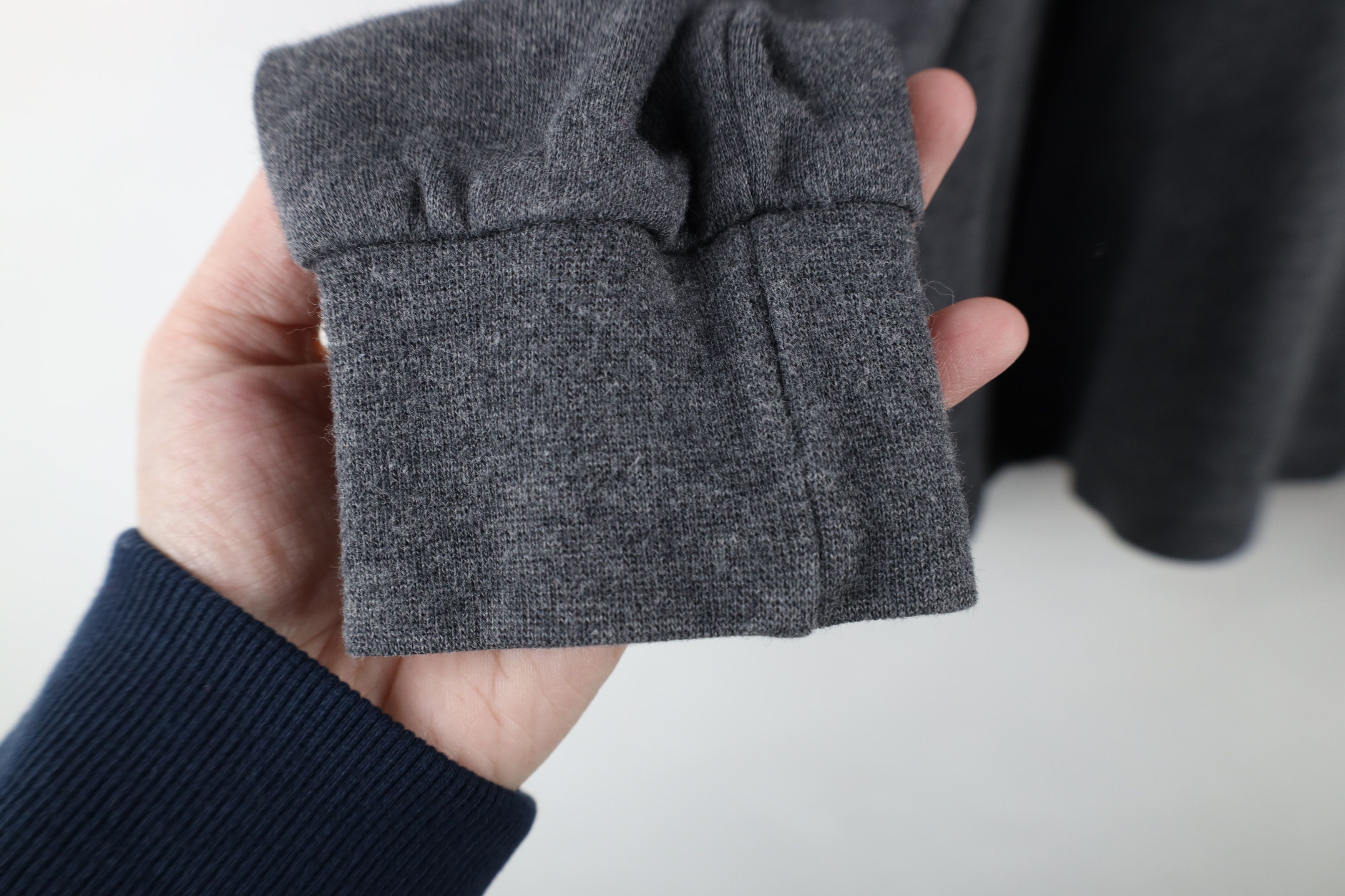 Vintage × Woolrich Woolen Mills Vintage 90s Woolrich Long Sleeve Turtleneck T-Shirt Gray Size M / US 6-8 / IT 42-44 - 6 Thumbnail