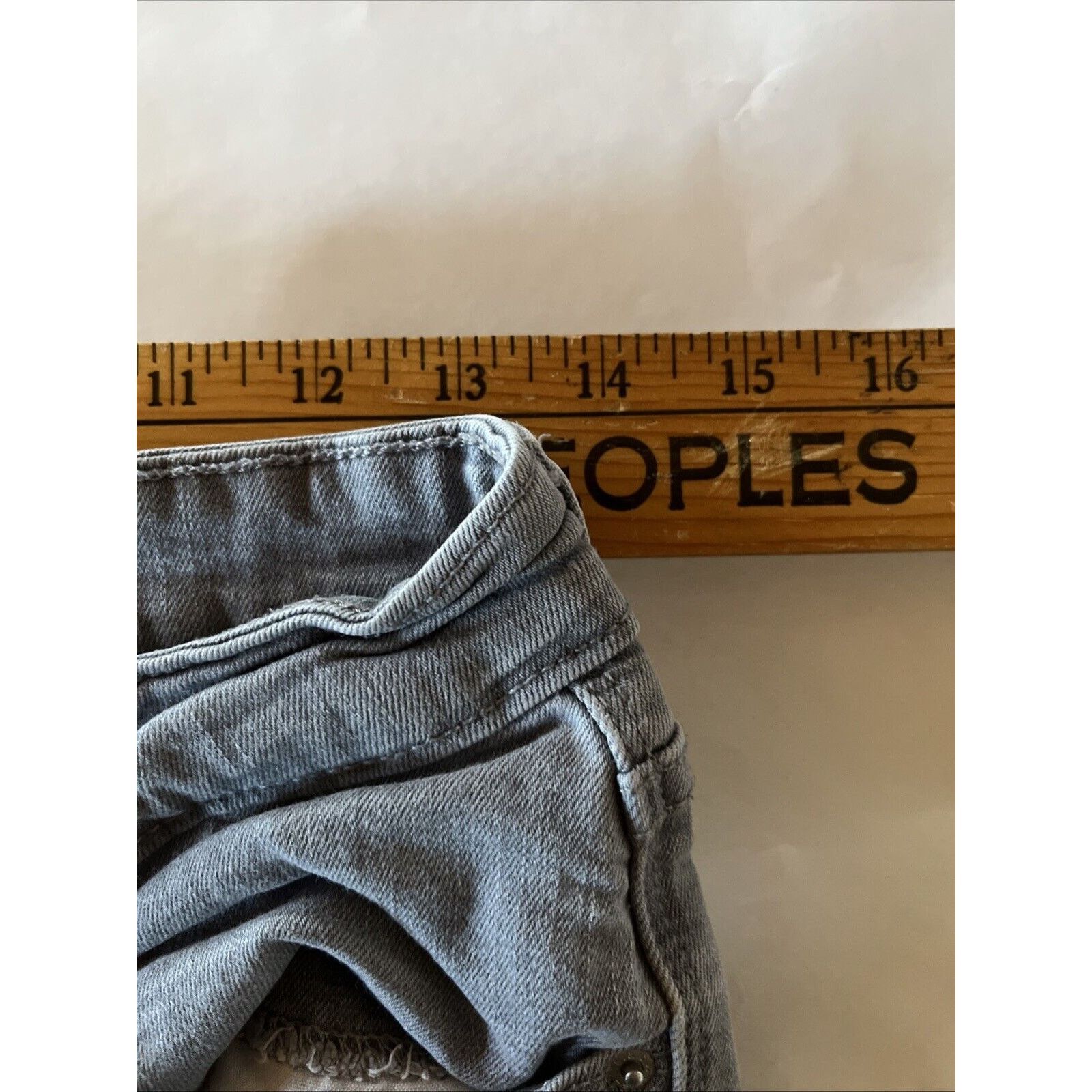 Levi's Levi’s Skinny Jeans Women’s 28x31 Gray Mid Rise Stretch Size 28" / US 6 / IT 42 - 4 Thumbnail