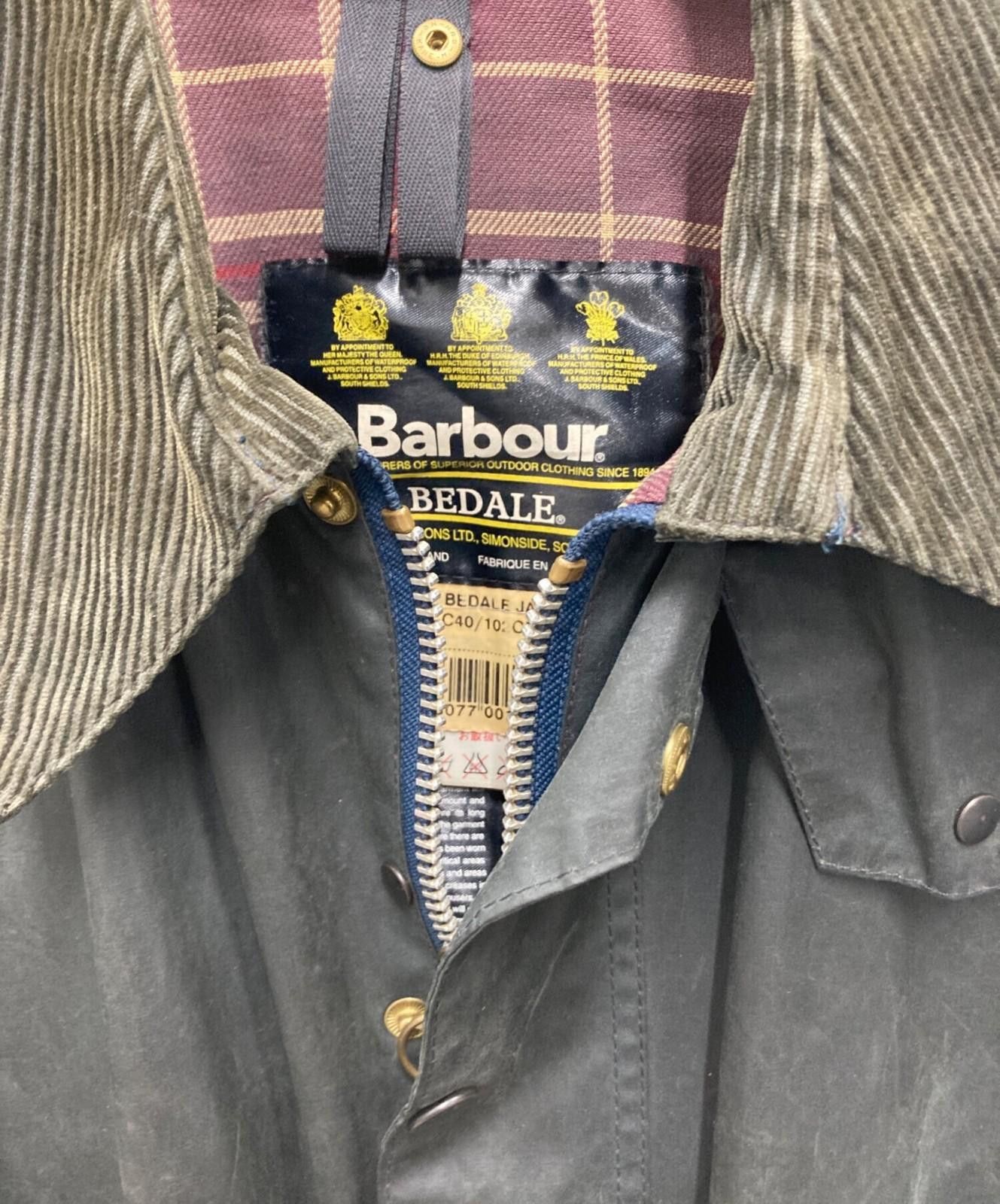 Barbour Vintage Barbour Bedale c40 Olive Size US M / EU 48-50 / 2 - 3 Thumbnail
