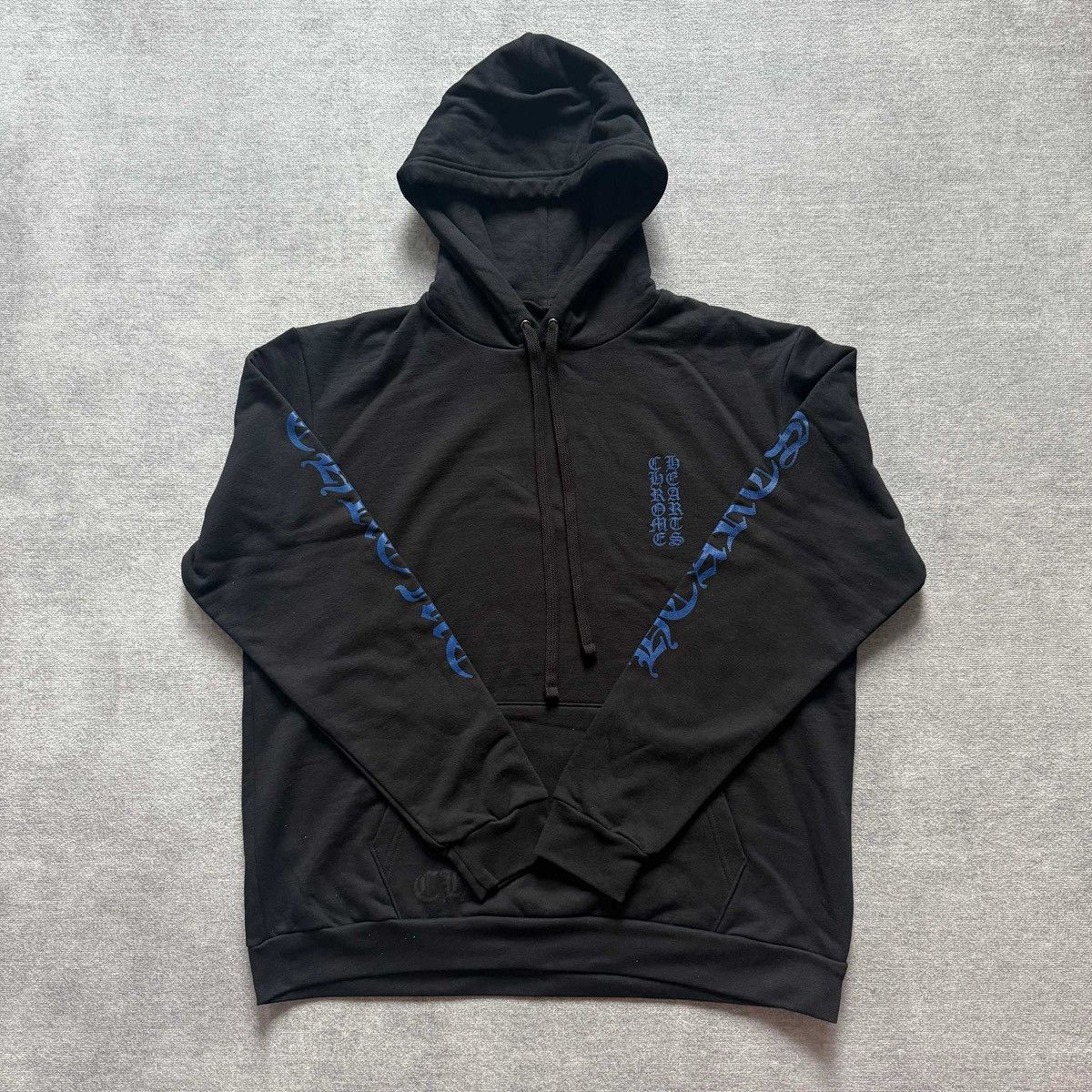 Chrome Hearts Chrome Hearts blue Script Hoodie Size US S / EU 44-46 / 1 - 1 Thumbnail