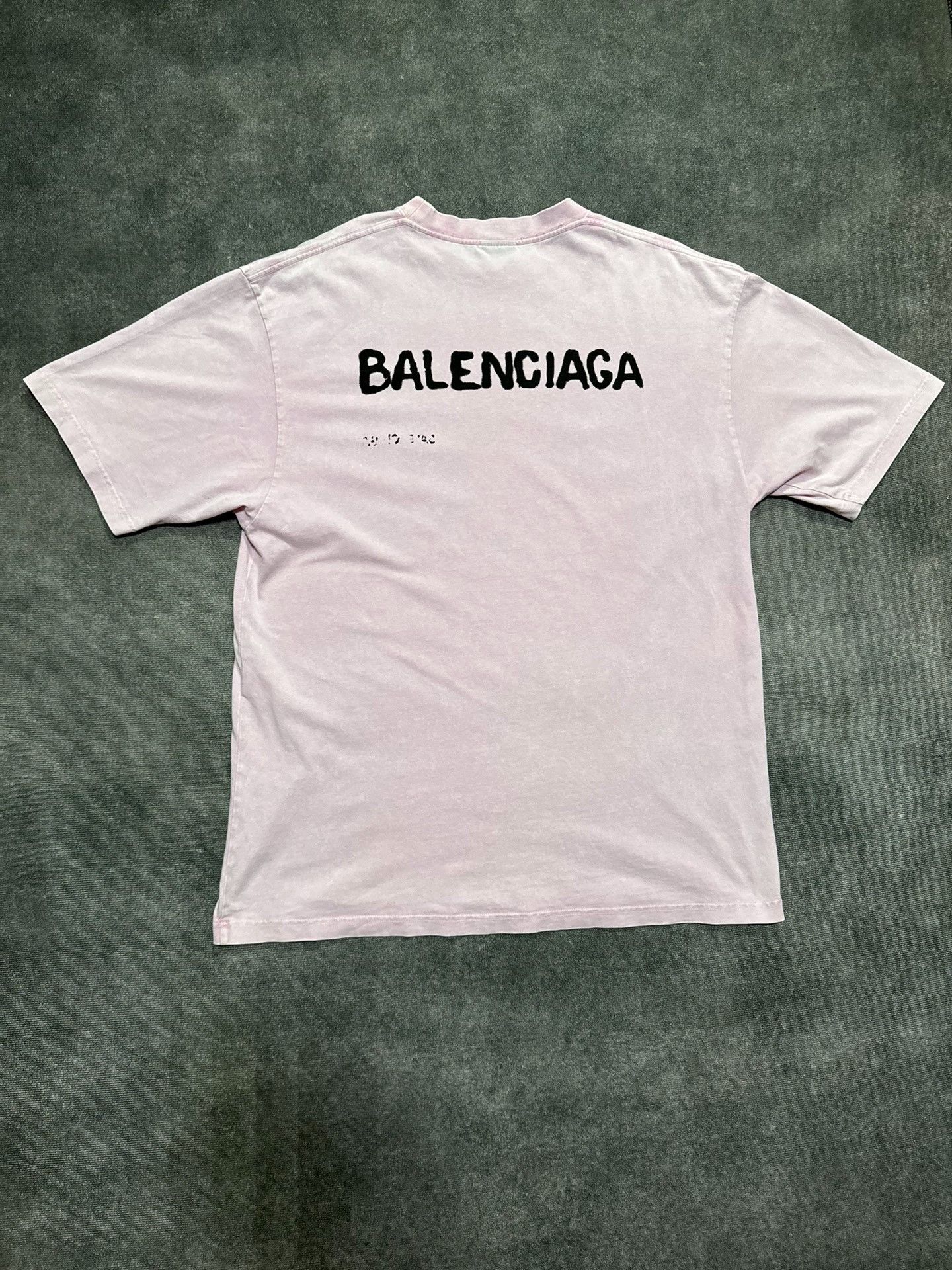 Balenciaga Balenciaga BAL BACK BLEED Women's Large T-Shirt 2501-Nextar Size S / US 4 / IT 40 - 2 Thumbnail