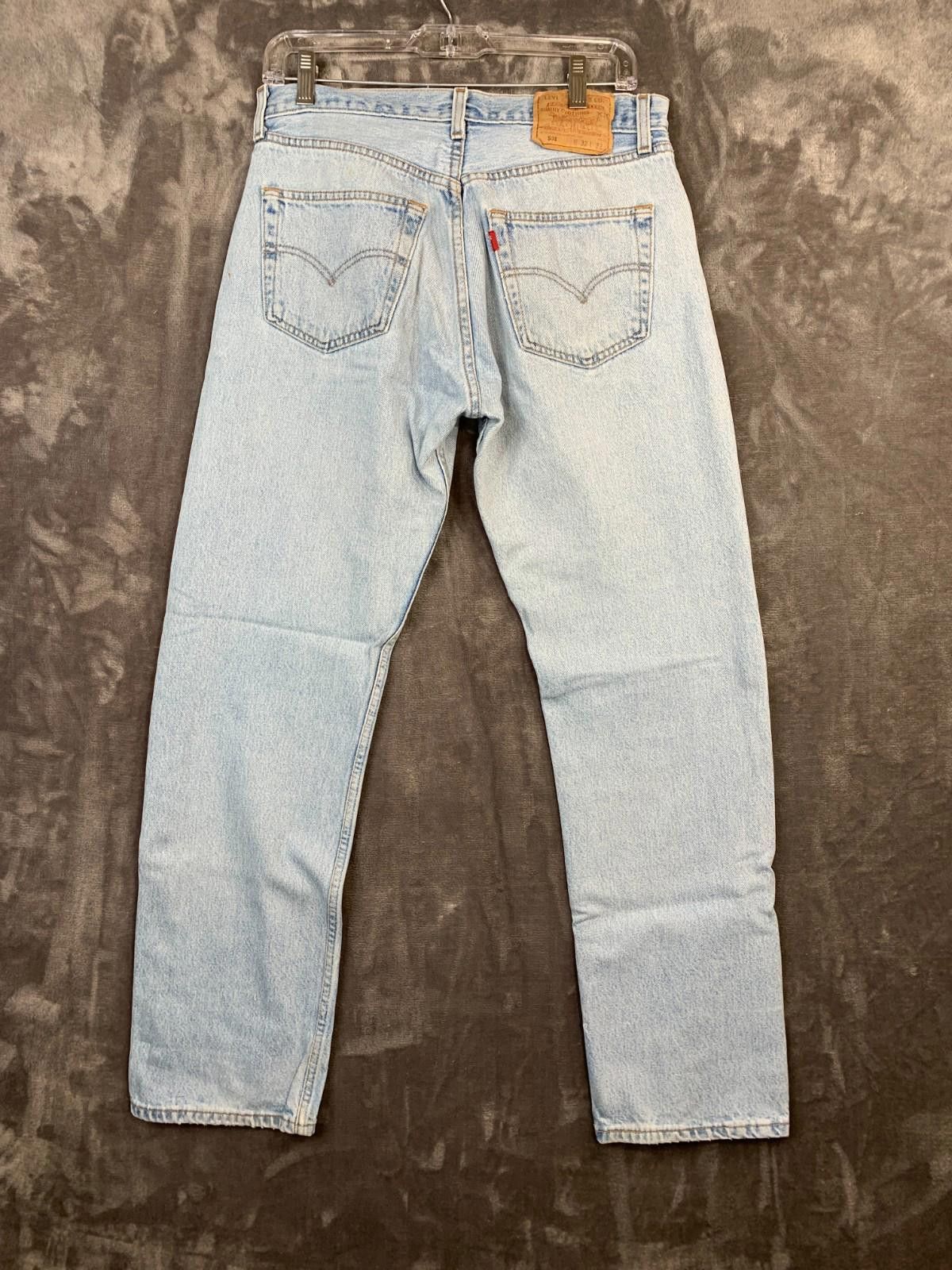 Designer 2000 Mens Strauss & Co Levis Jeans w Blank Red Tab Jeans 227 Size US 32 / EU 48 - 2 Thumbnail