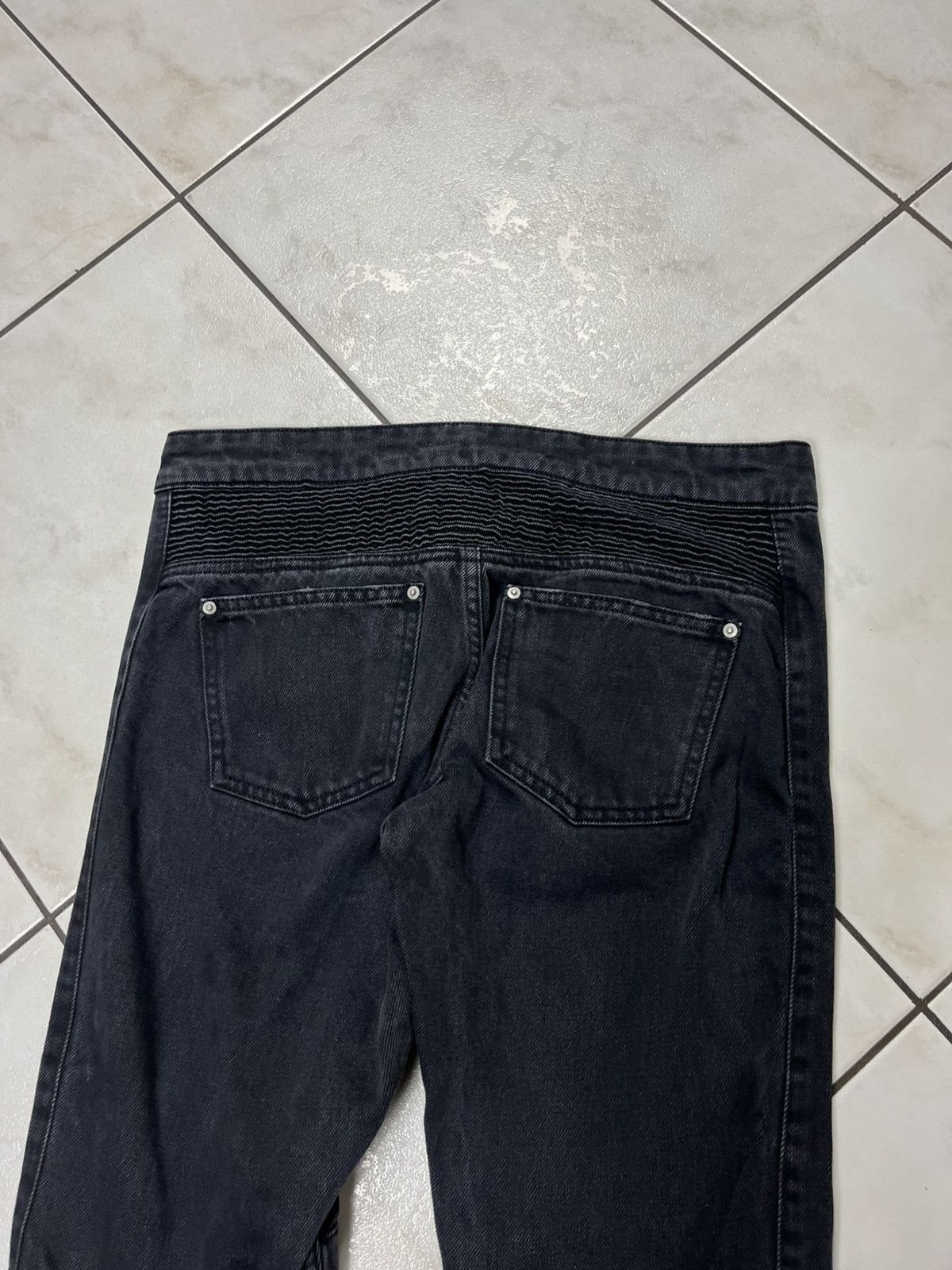 H&M × Isabel Marant × Isabel Marant Etoile Isabel Marant Pour H&M biker washed denim jeans zip pants Size US 28 / EU 44 - 14 Thumbnail