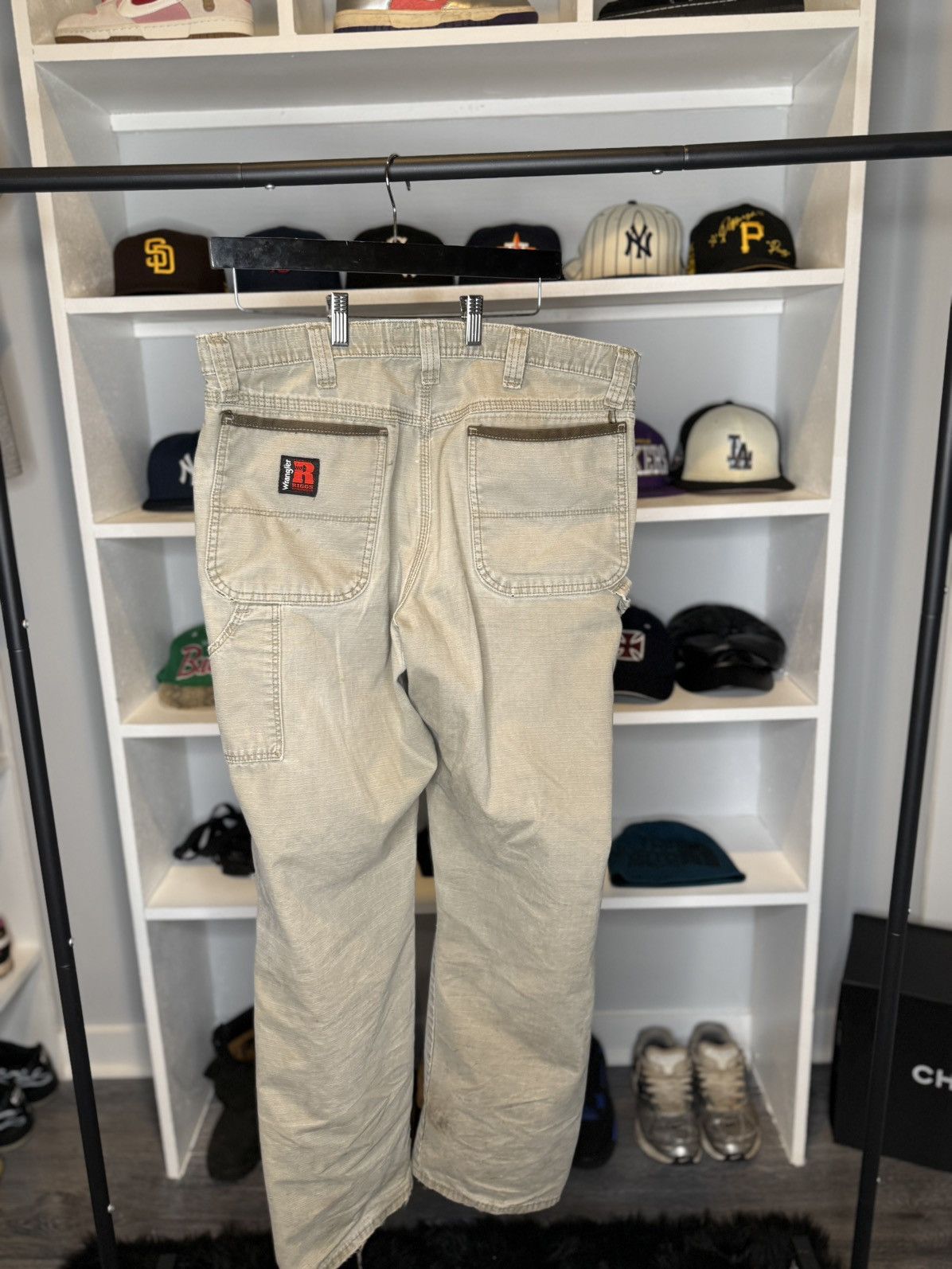 Vintage × Wrangler Distressed Wrangler Jeans Size US 34 / EU 50 - 3 Thumbnail