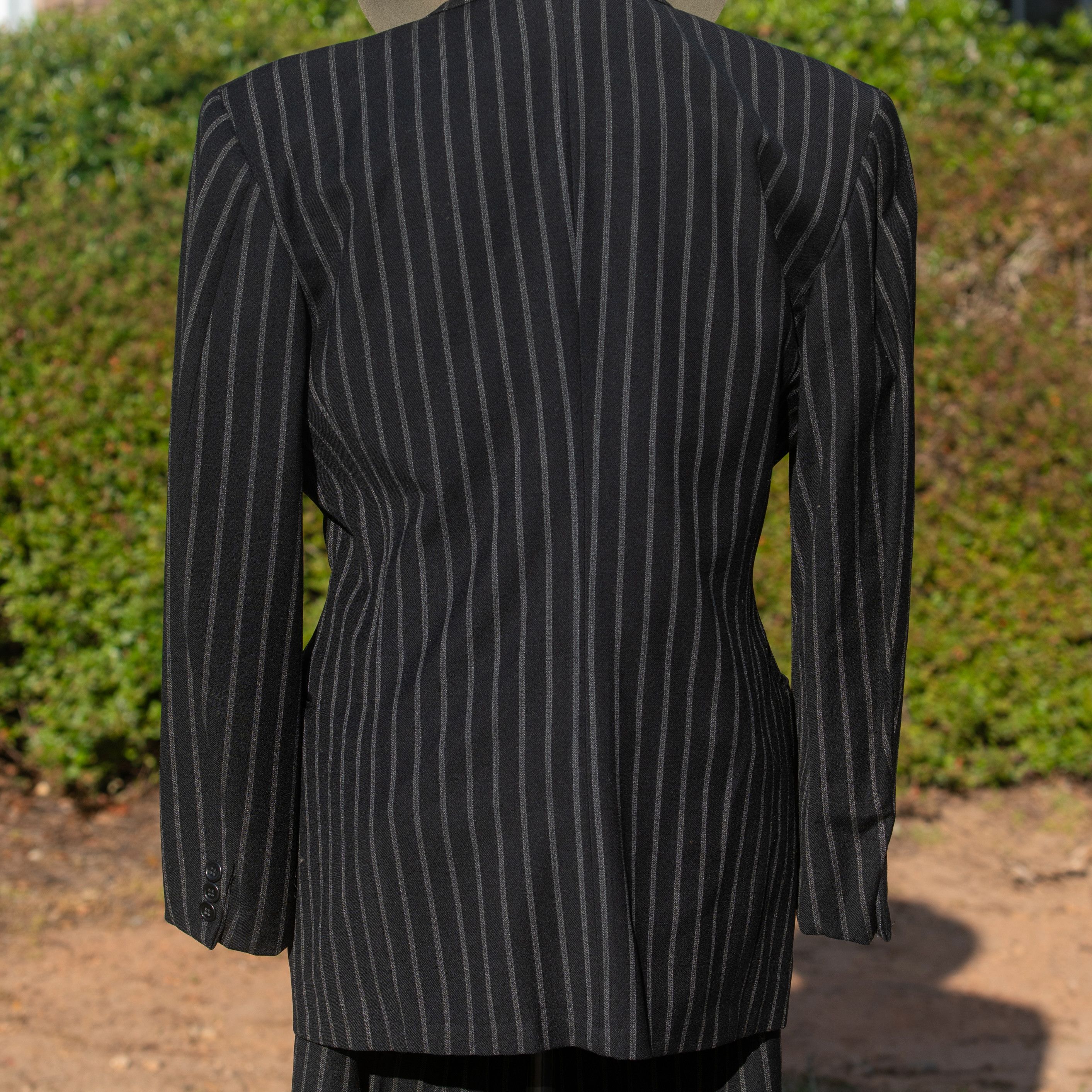 Other 1930s Society Brand Chicago Chalk Stripe DB Suit Size 40S - 4 Thumbnail