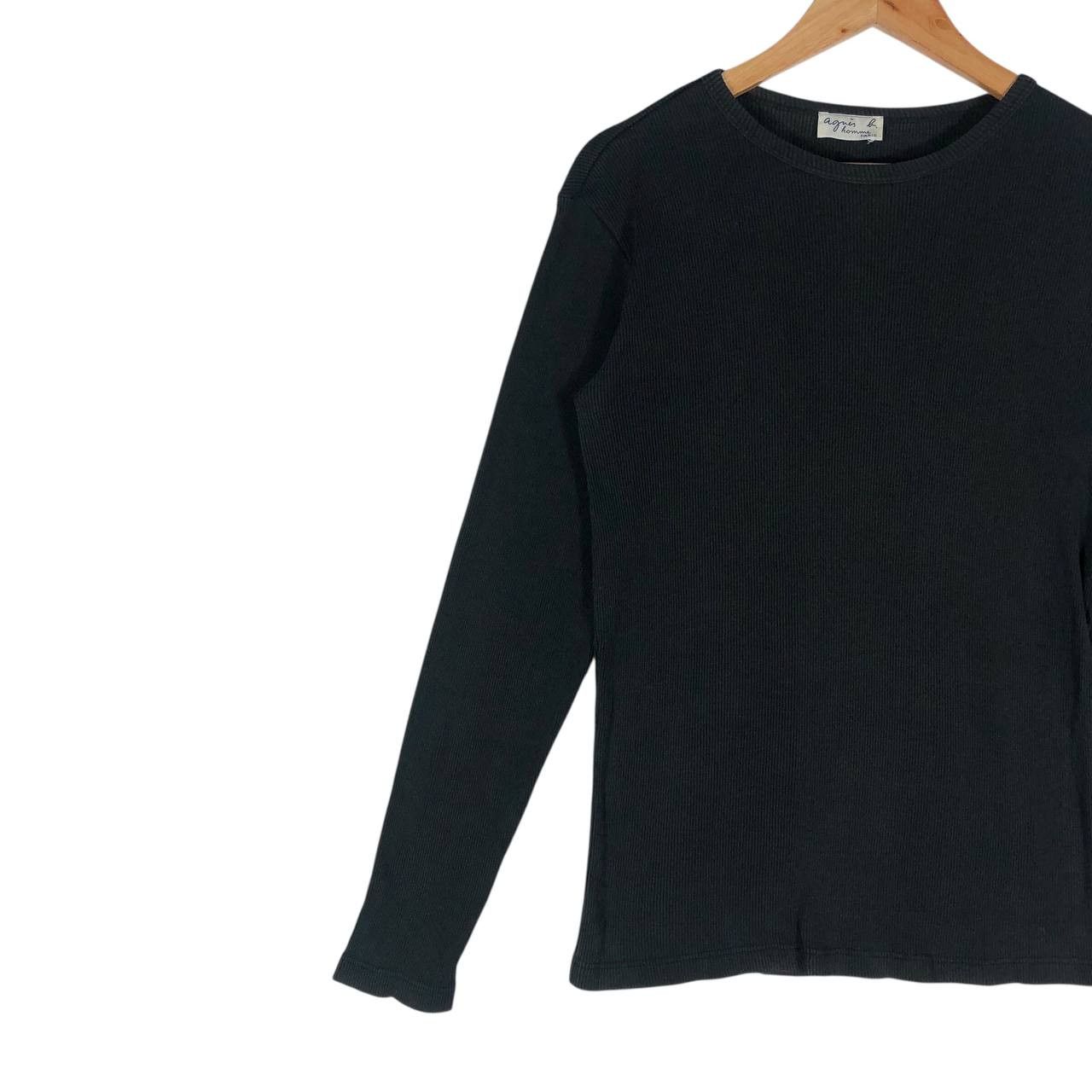 agnes b. Agnes B. Homme Paris Long Sleeve T-Shirt Size M / US 6-8 / IT 42-44 - 3 Thumbnail