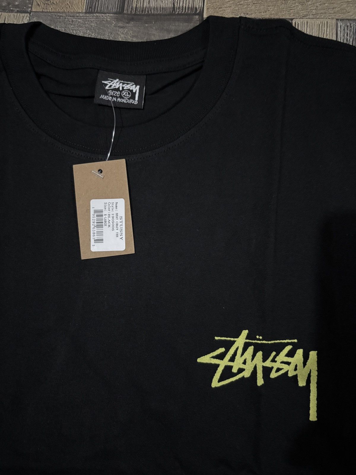 Stussy STUSSY BEAT CRAZY TEE Size US XL / EU 56 / 4 - 4 Thumbnail