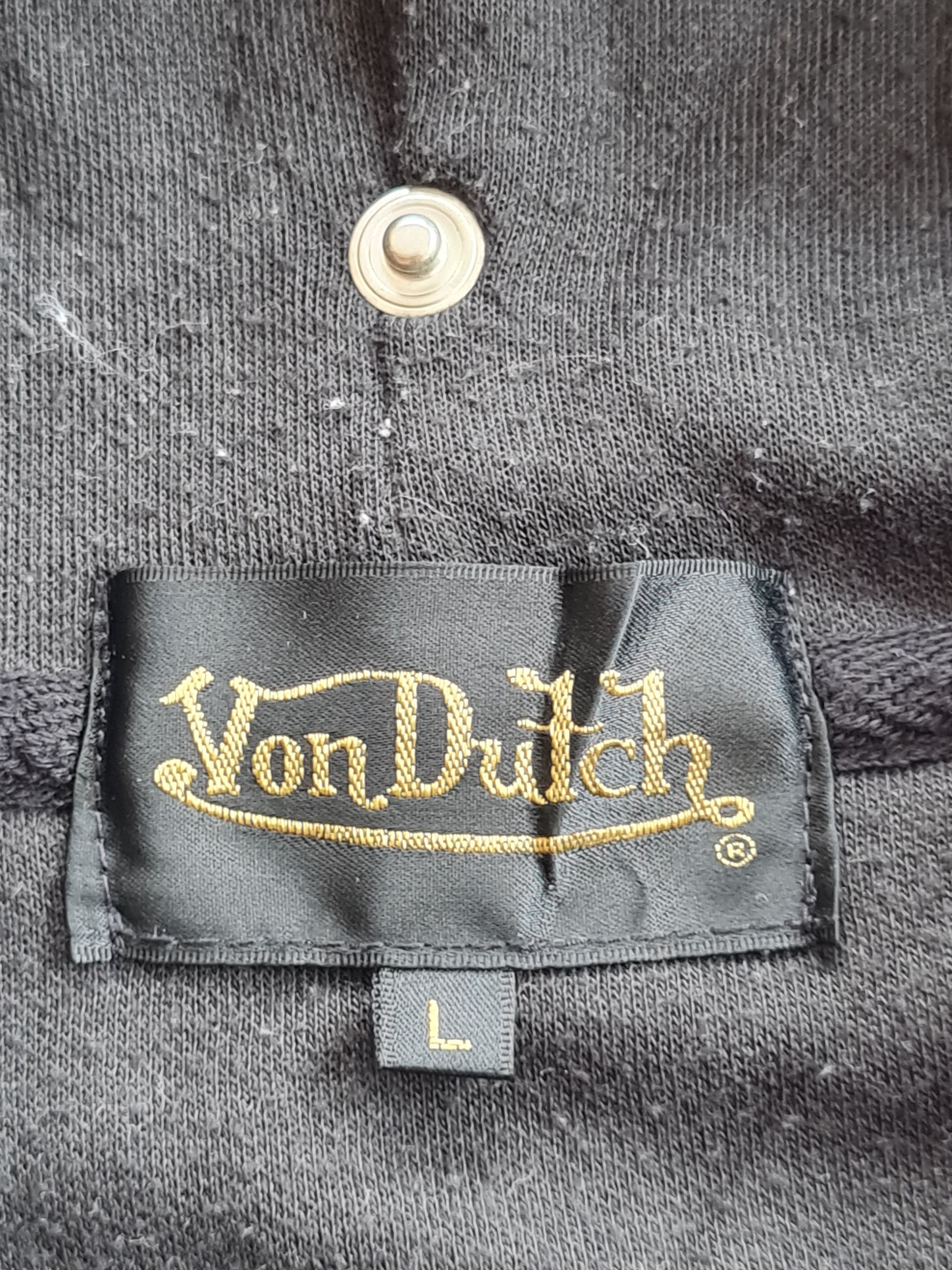 Vintage × Von Dutch ✅️Vintage Von Duth Hoodie Zipper Size US M / EU 48-50 / 2 - 8 Thumbnail