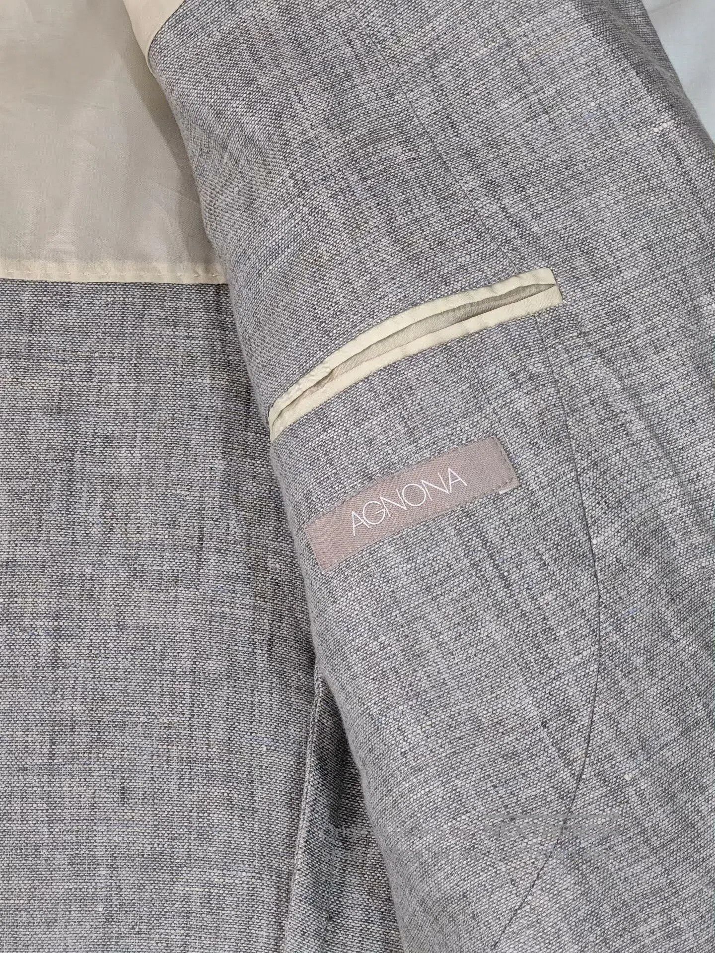 Agnona Italian Linen Casual Suit by AGNONA. Size US L / EU 52-54 / 3 - 7 Thumbnail