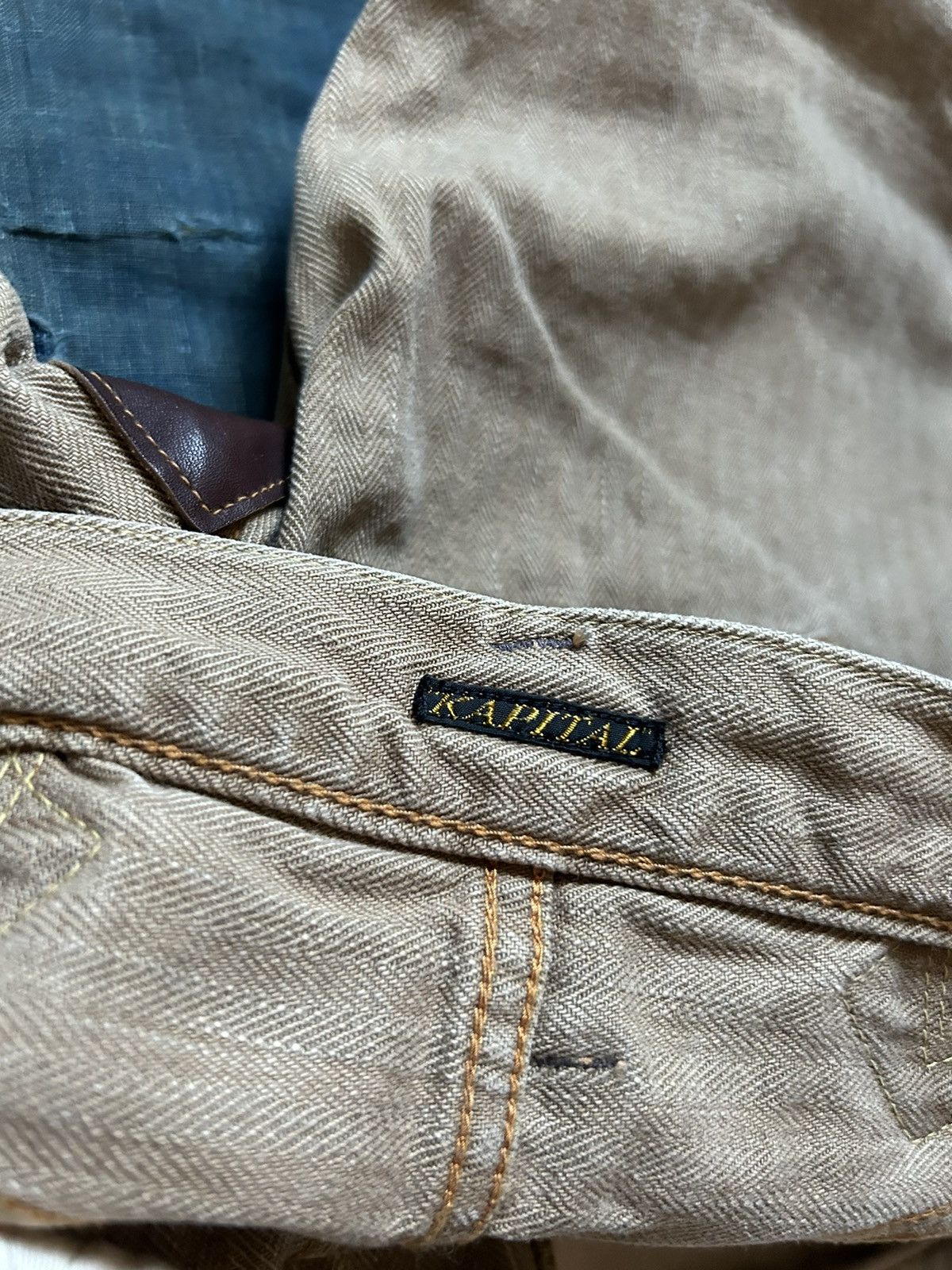 Kapital × Kapital Kountry Kapital Herringbone flare pants Size US 30 / EU 46 - 16 Thumbnail