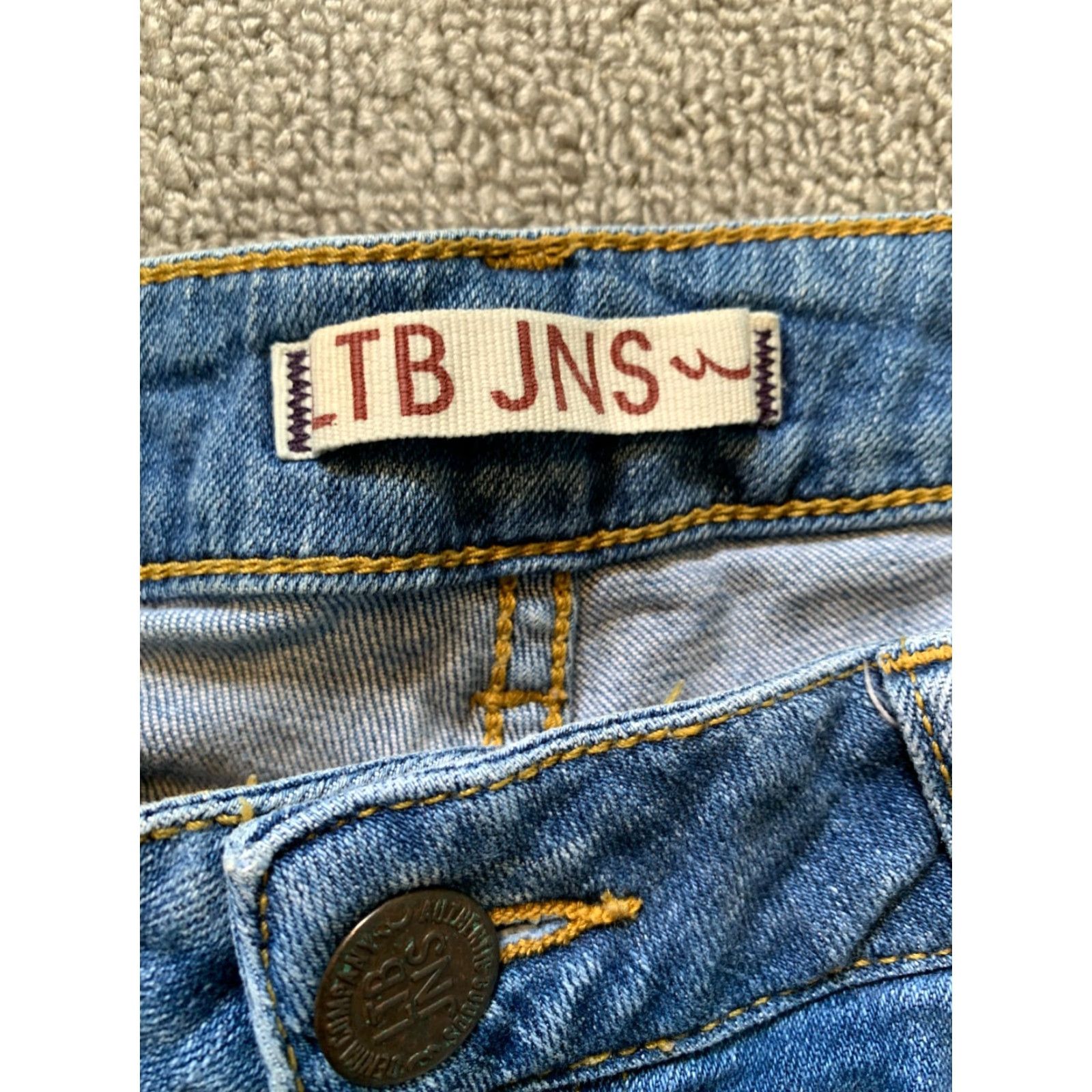 Vintage LTB Jeans Blue Womens 29 x 32 Slim Fir Mid Rise Jeans Size 29" - 2 Thumbnail