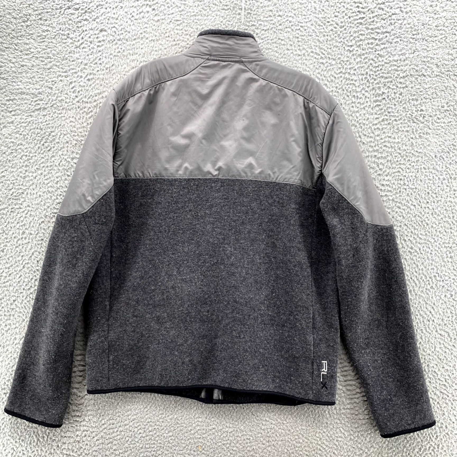 Ralph Lauren Ralph Lauren RLX Wool Blend Jacket Men Large Thumb Hole Athleisure Preppy Travel Size US L / EU 52-54 / 3 - 5 Thumbnail
