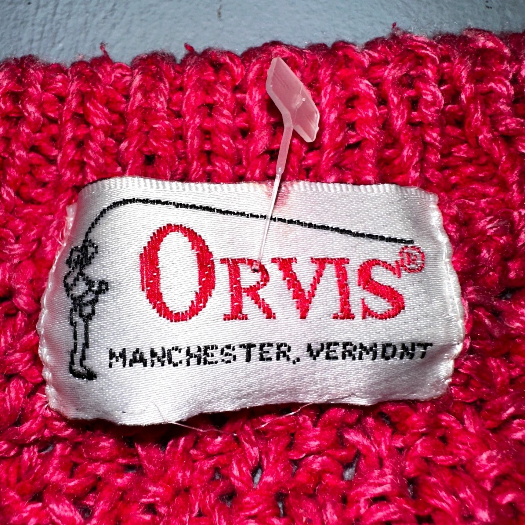 Orvis Vintage Orvis Womens Sweater Pullover Wool Cable Knit Crew Neck Pink 90s M Size M / US 6-8 / IT 42-44 - 3 Thumbnail