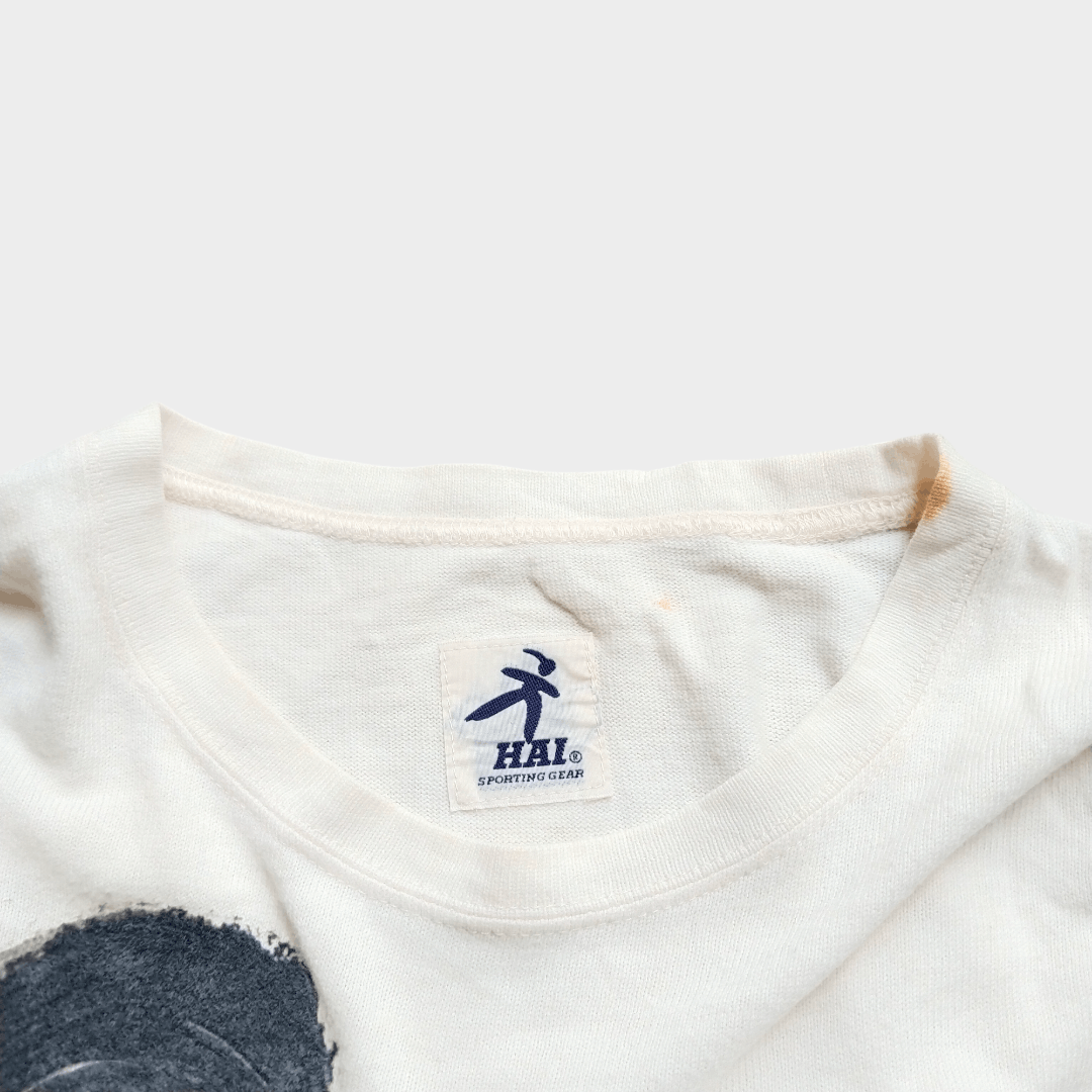 Issey Miyake × Japanese Brand × Vintage Vintage issey miyake Hai sporting gear bursh stroke tee Size US M / EU 48-50 / 2 - 3 Thumbnail