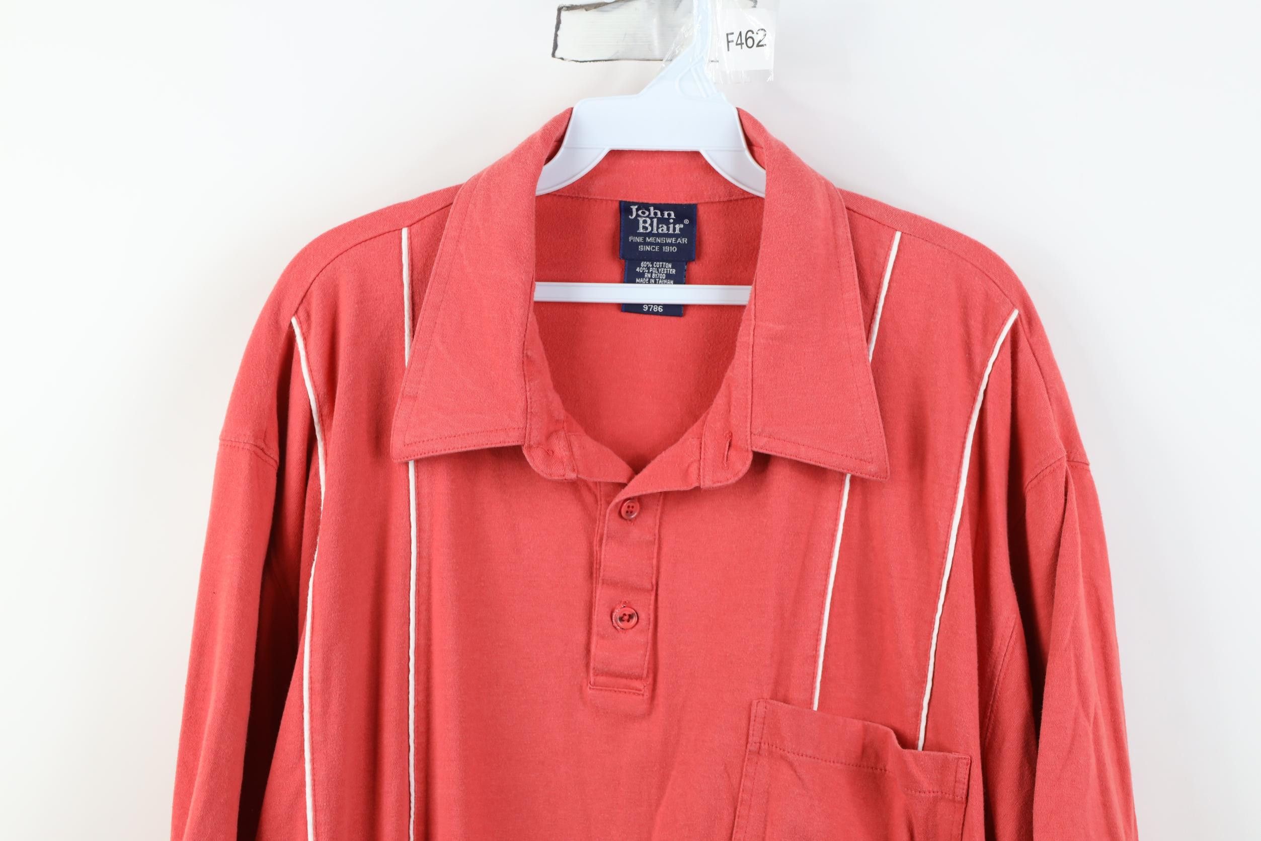 Vintage Vintage 90s Streetwear Striped Knit Pullover Golf Polo Shirt Size US XXL / EU 58 / 5 - 2 Thumbnail