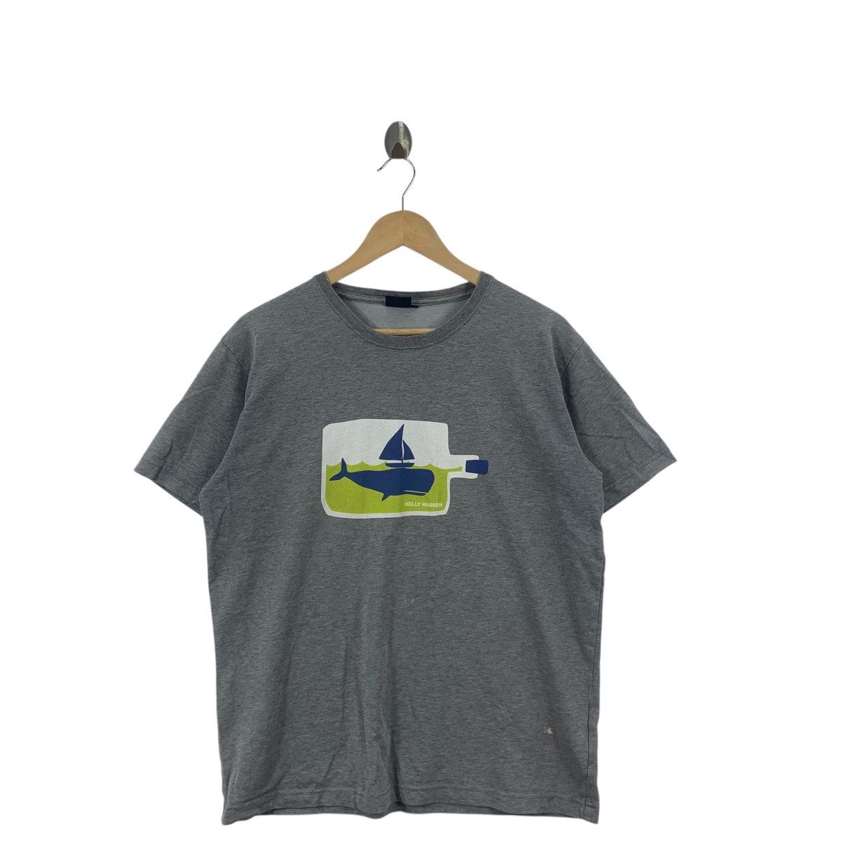Helly Hansen Vintage HELLY HANSEN OUTDOOR Polygiene Fabric Tee Shirt Top Size US L / EU 52-54 / 3 - 4 Thumbnail