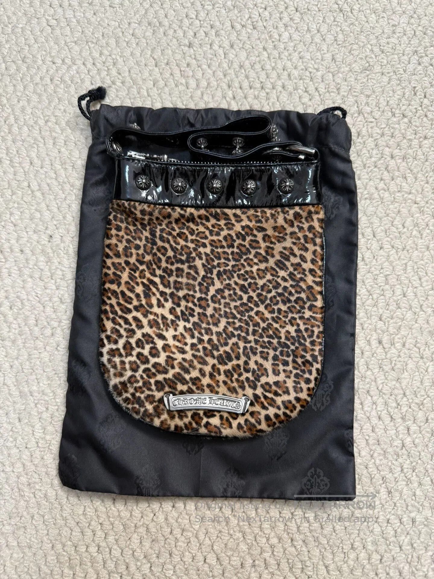 Chrome Hearts Chrome Hearts Fashion Week Limited Leopard Clutch. Size ONE SIZE - 2 Thumbnail