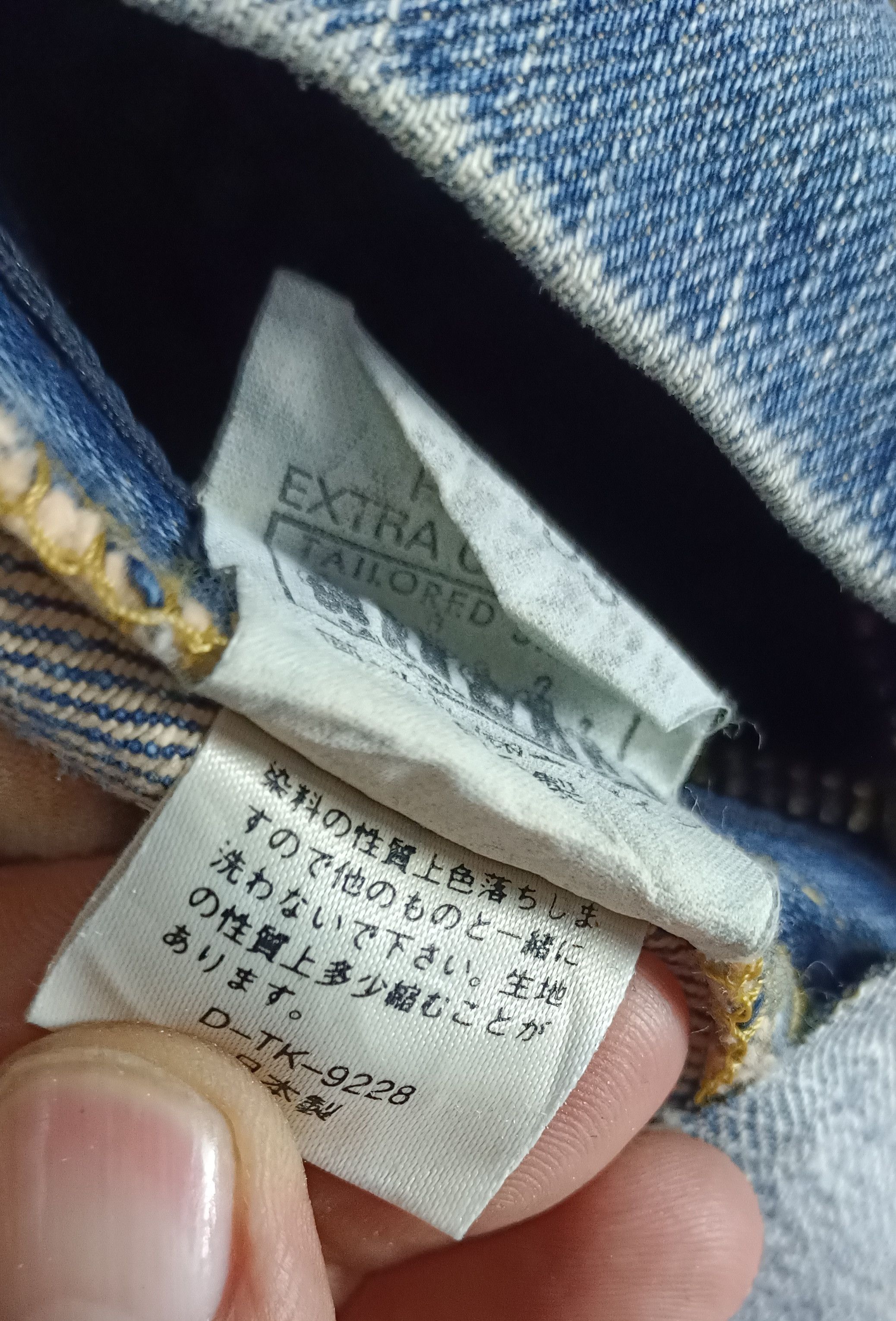 If Six Was Nine × Lee × Vintage Vintage Lee Riders Full Selvedge Talon Zipper Size US 29 - 17 Thumbnail