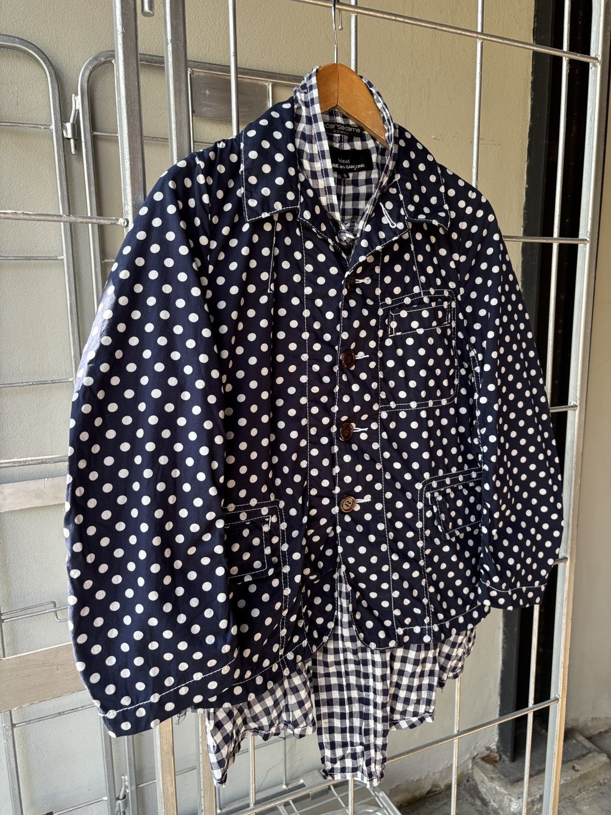 10 Corso Como × Comme des Garcons COMME des GARCONS X 10 Corso Como jacket runway 2021. Size S / US 4 / IT 40 - 5 Thumbnail