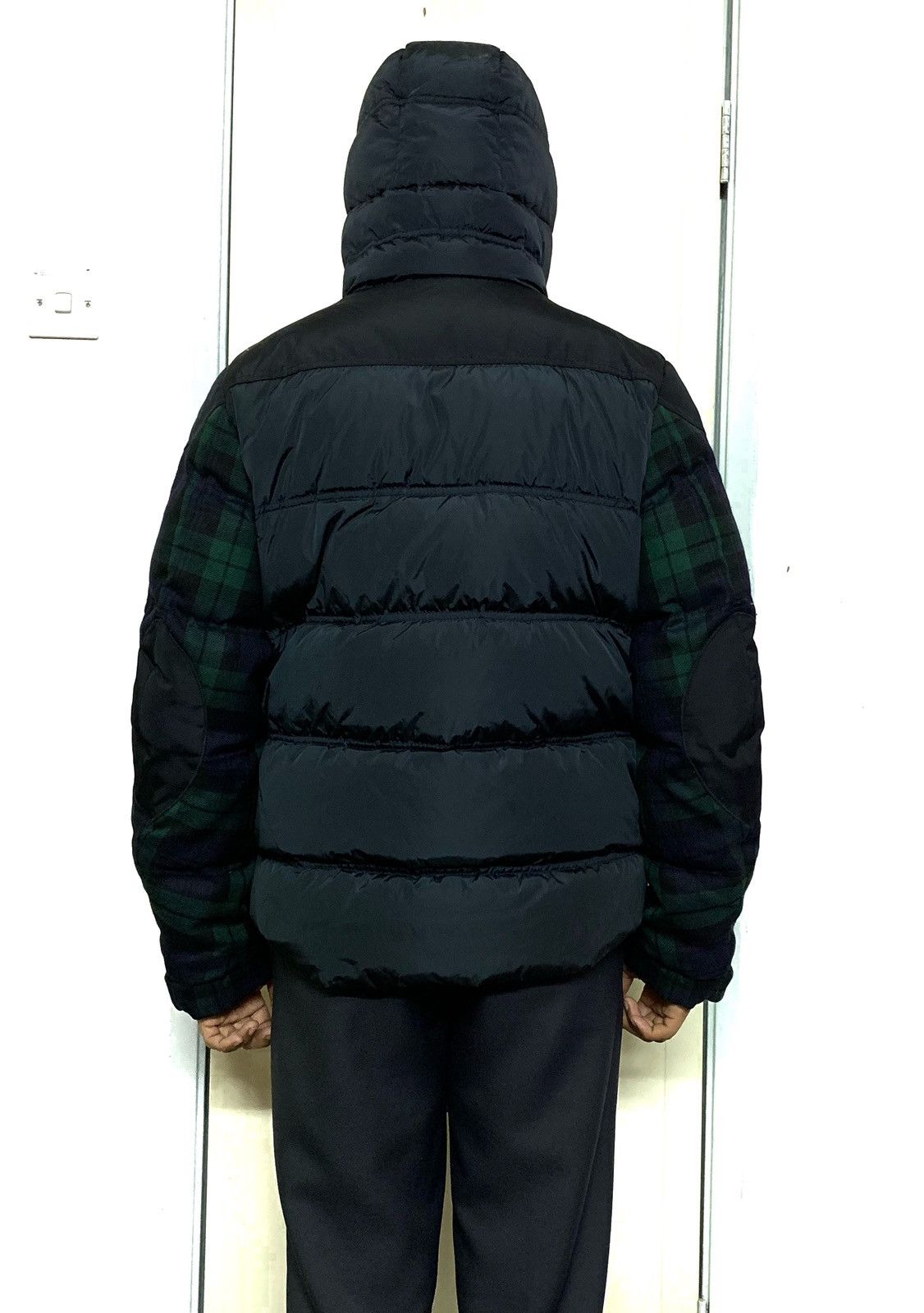Moncler MONCLER Defense Green Wool Down Puffer Jacket Size US M / EU 48-50 / 2 - 24 Thumbnail