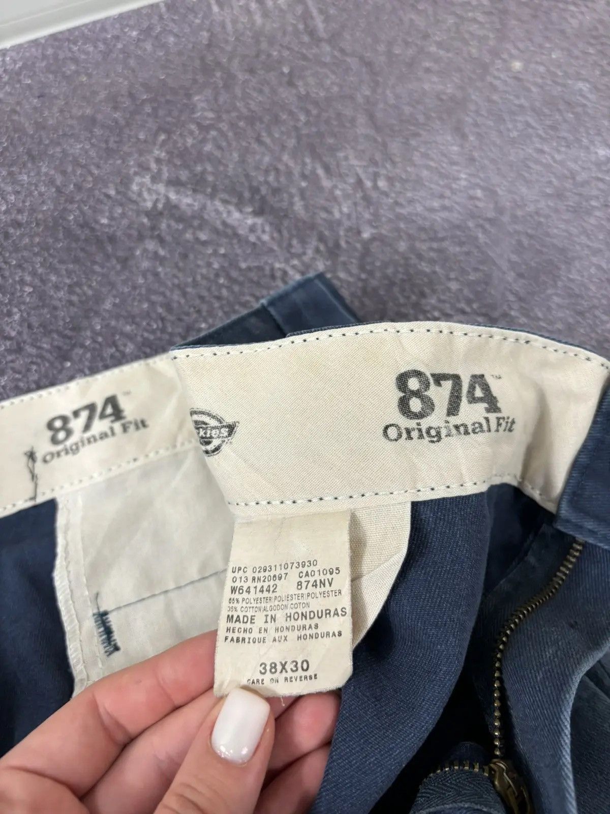 Dickies × Vintage Vintage Dickies 874 Original Fit Y2K Skate Hype Baggy Pants Size US 38 / EU 54 - 16 Thumbnail